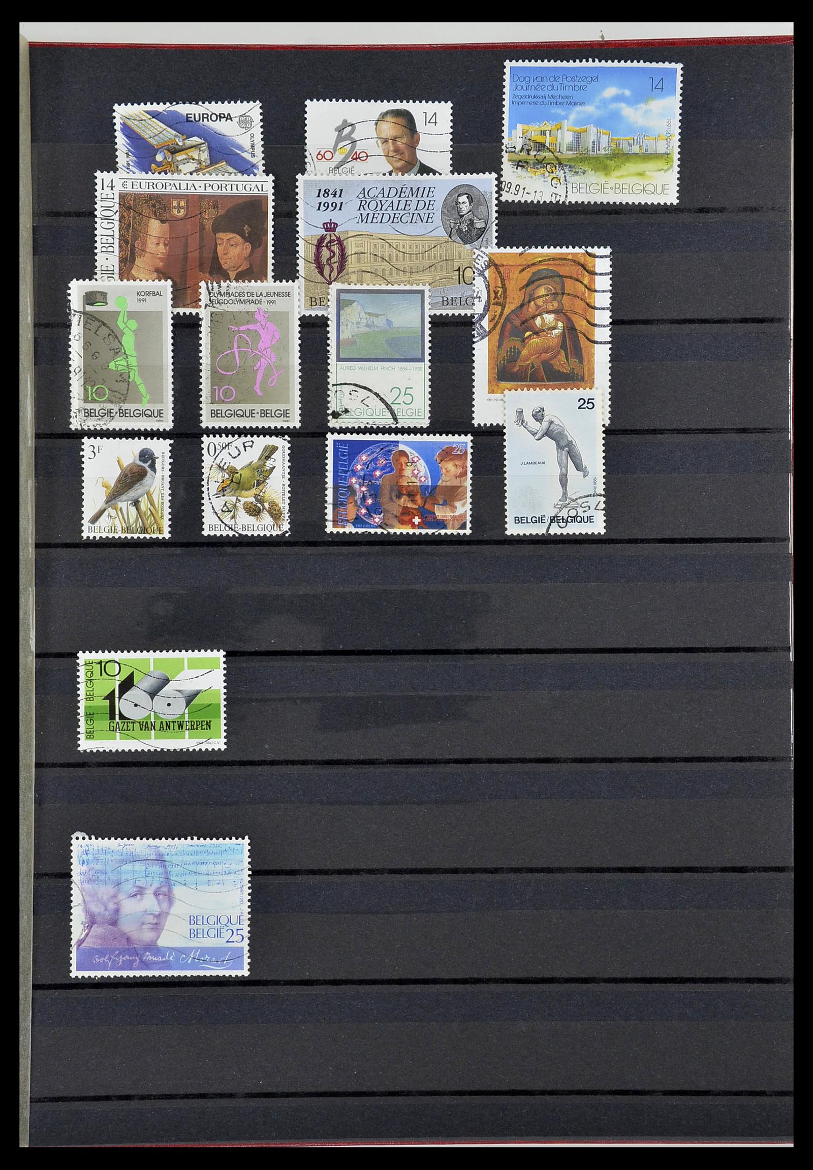 34252 071 - Postzegelverzameling 34252 België 1849-2000.