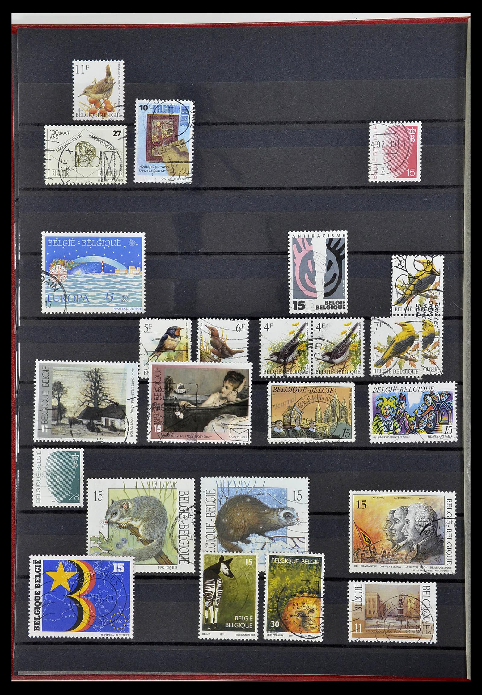 34252 072 - Postzegelverzameling 34252 België 1849-2000.