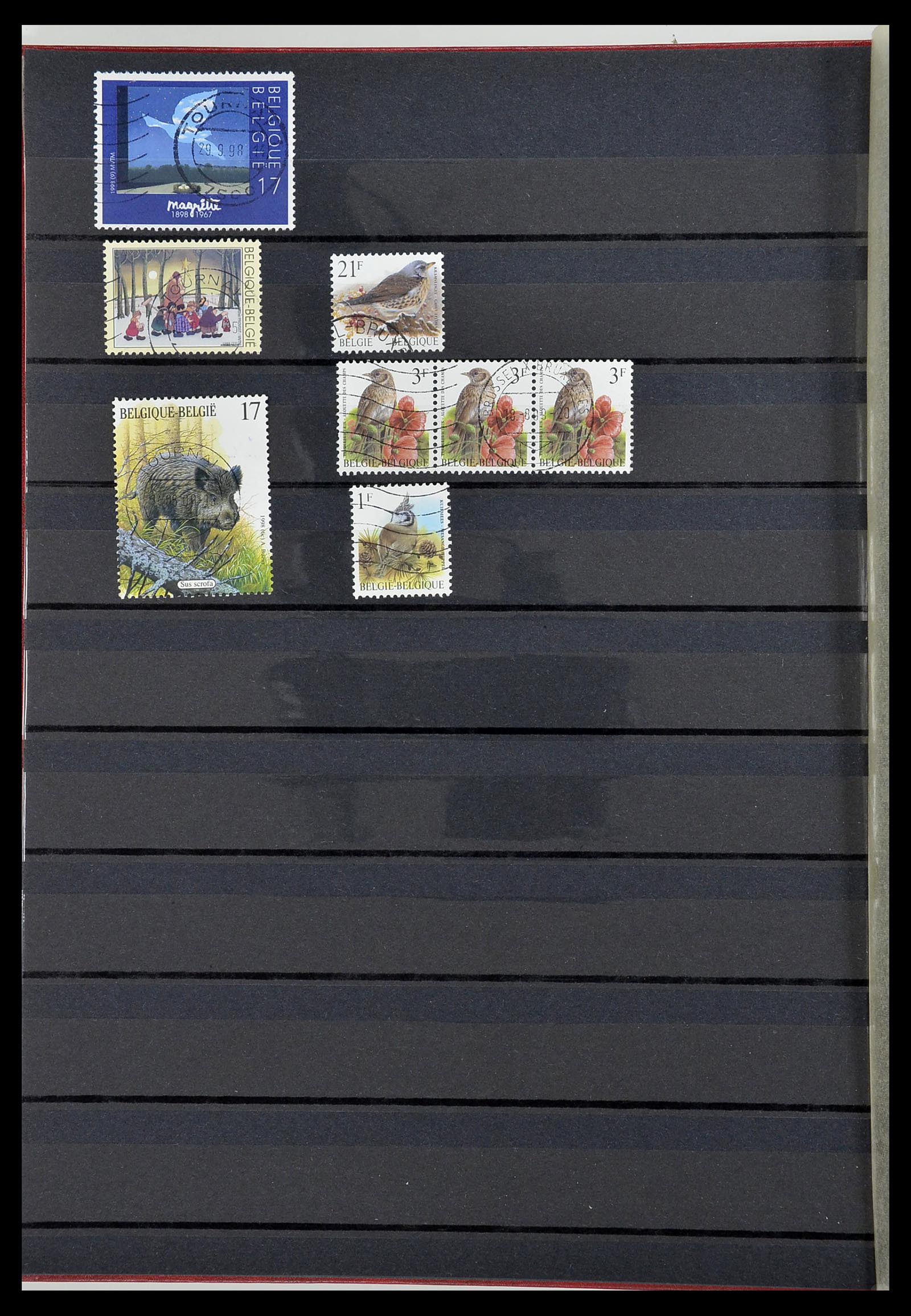 34252 078 - Postzegelverzameling 34252 België 1849-2000.