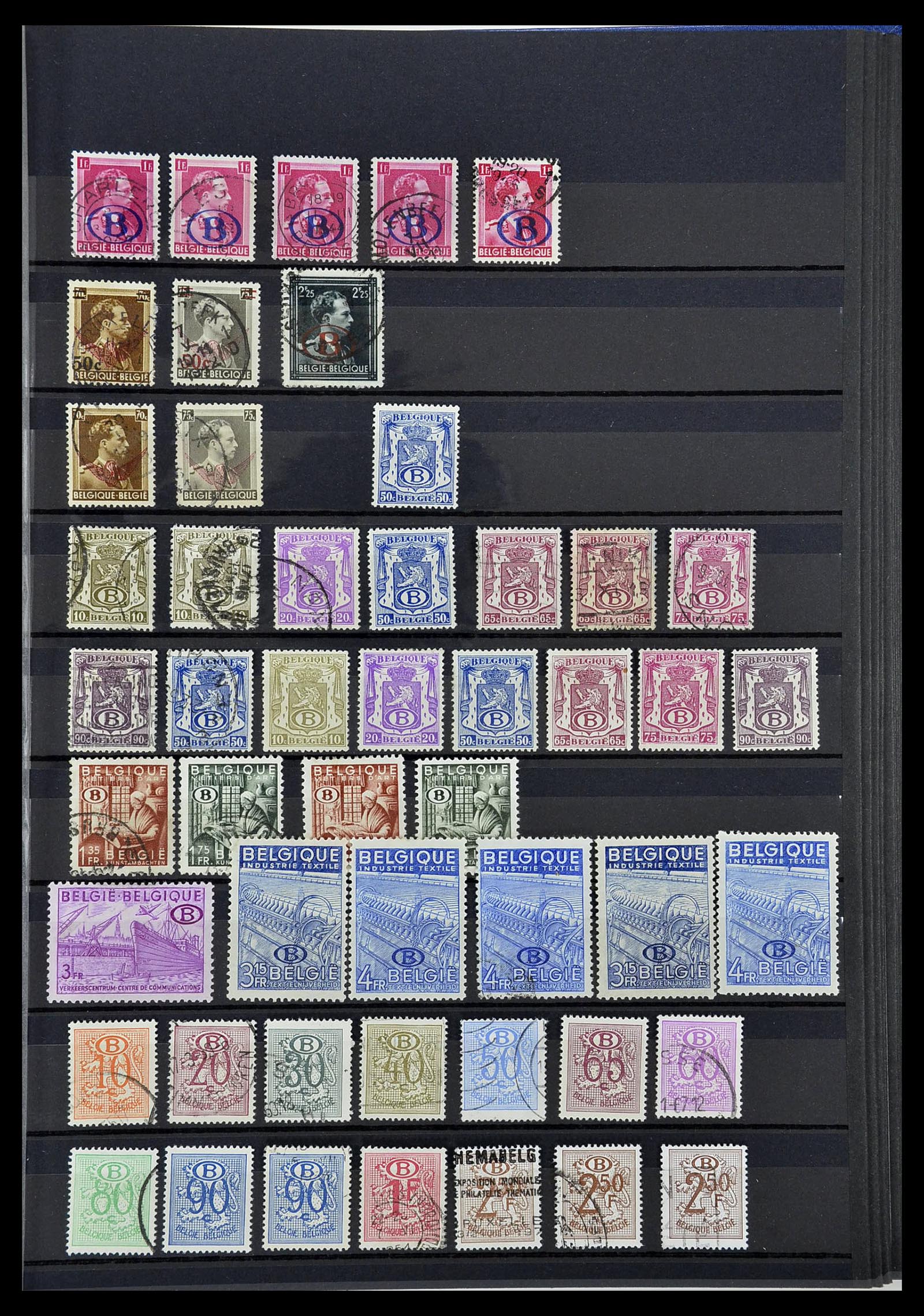 34252 087 - Postzegelverzameling 34252 België 1849-2000.