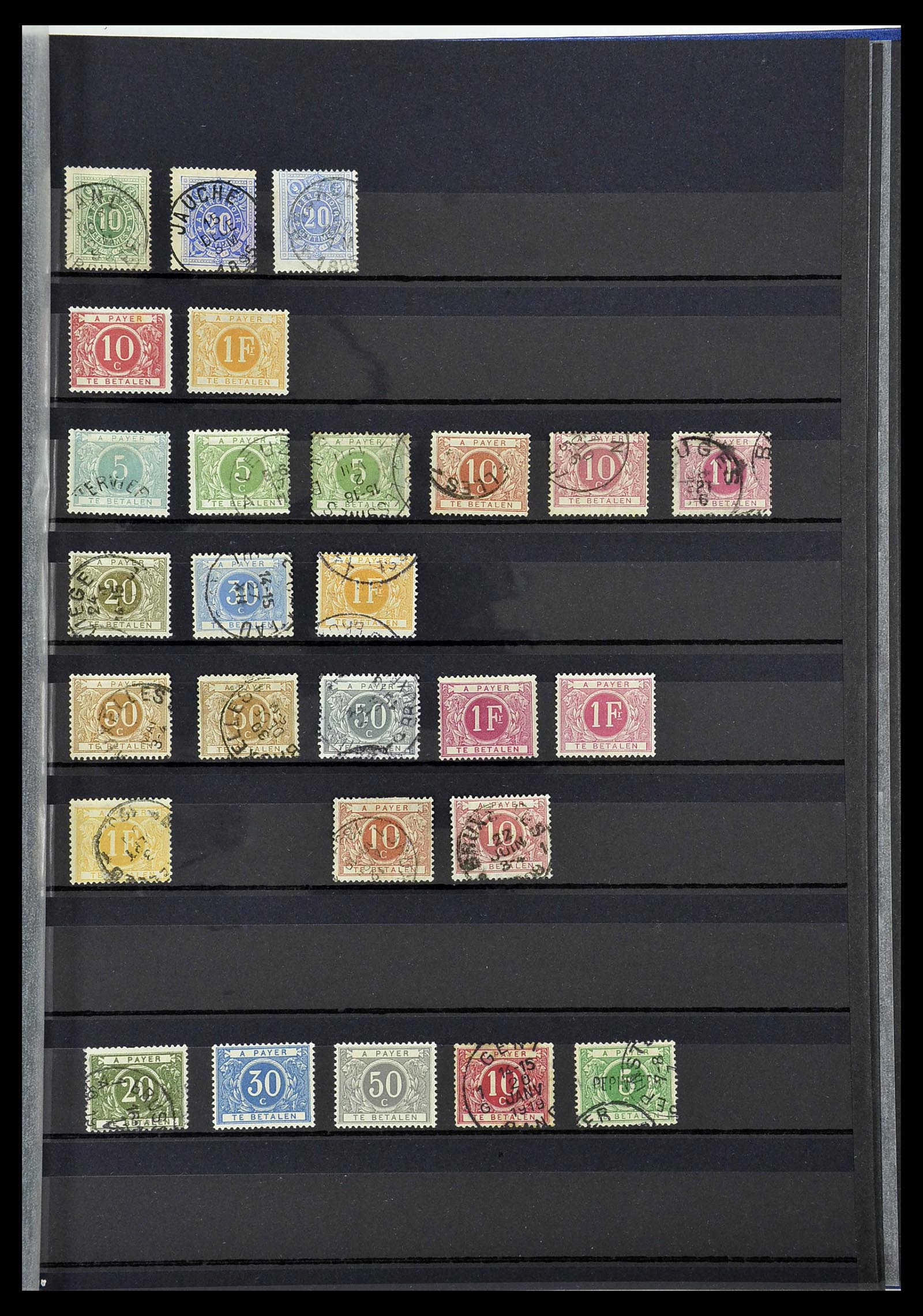 34252 090 - Postzegelverzameling 34252 België 1849-2000.