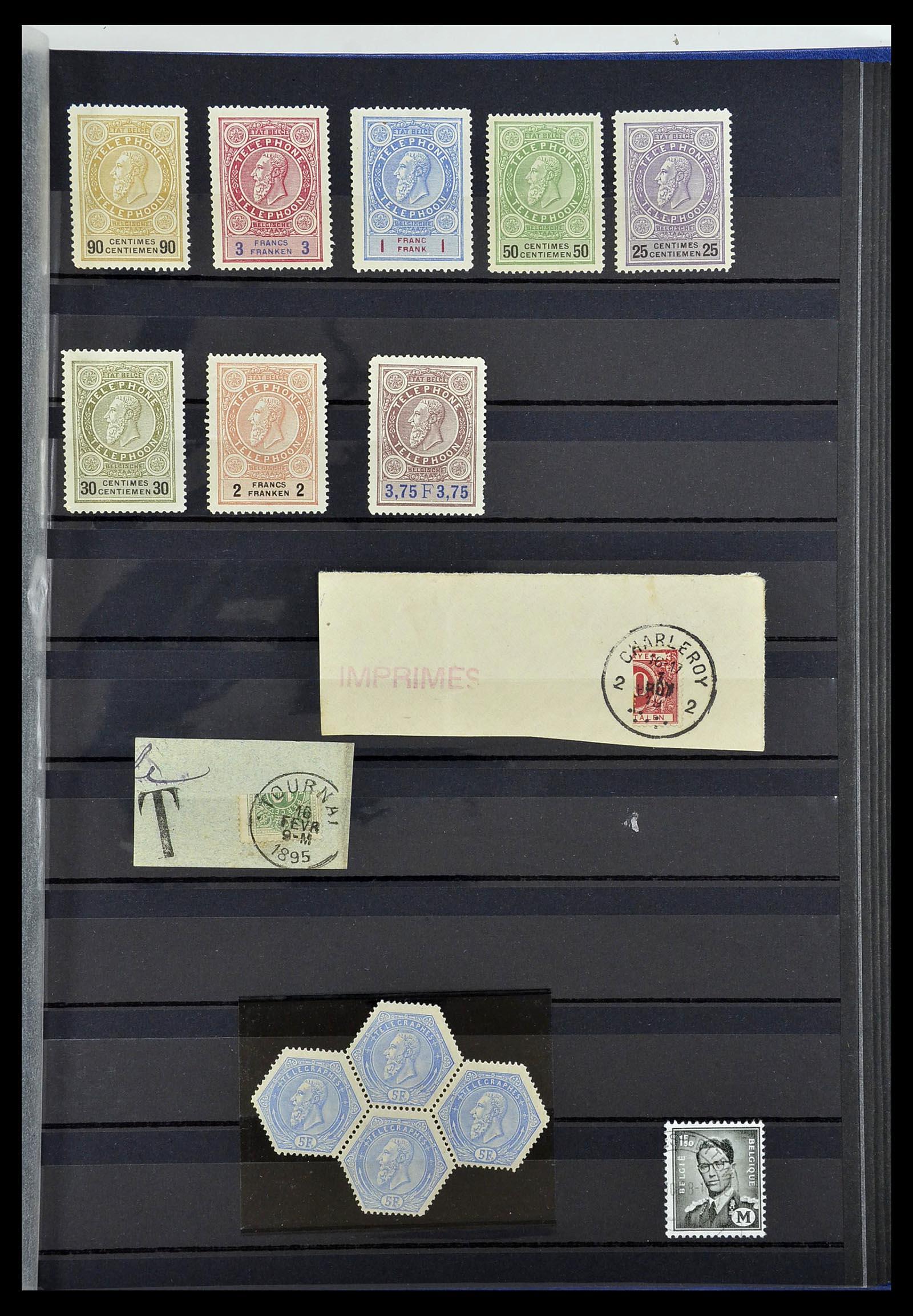 34252 096 - Postzegelverzameling 34252 België 1849-2000.
