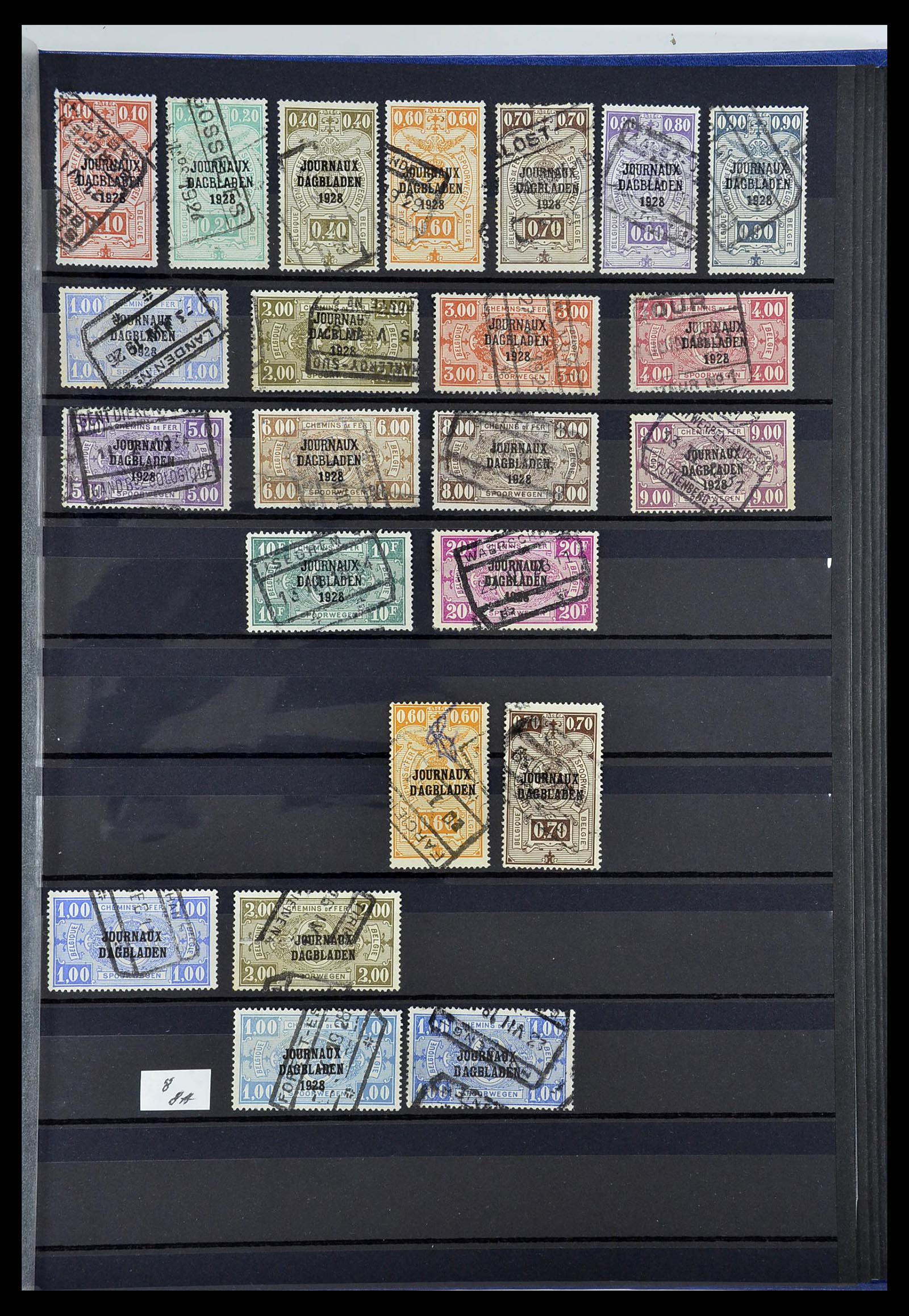 34252 098 - Postzegelverzameling 34252 België 1849-2000.