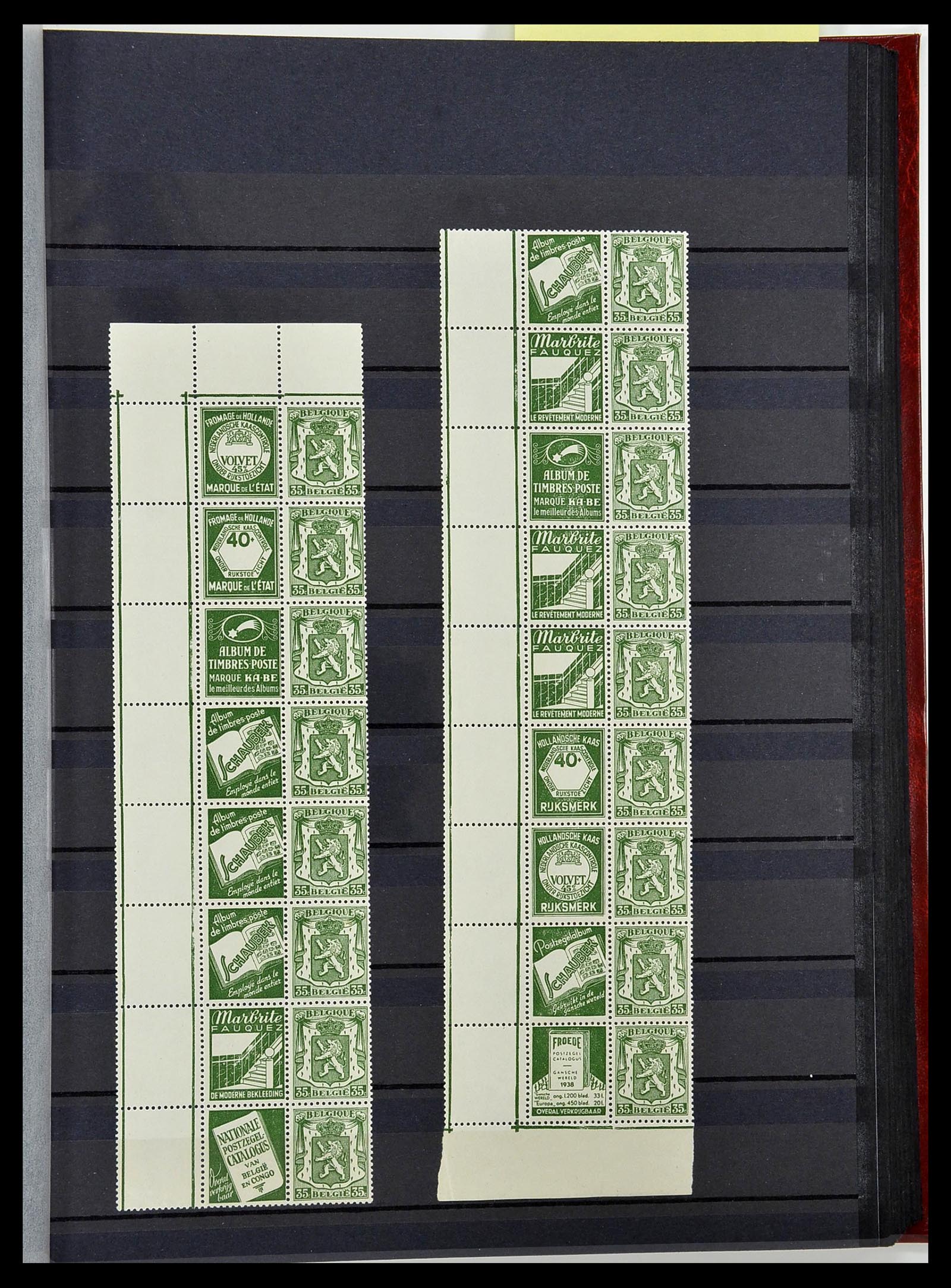 34252 161 - Postzegelverzameling 34252 België 1849-2000.