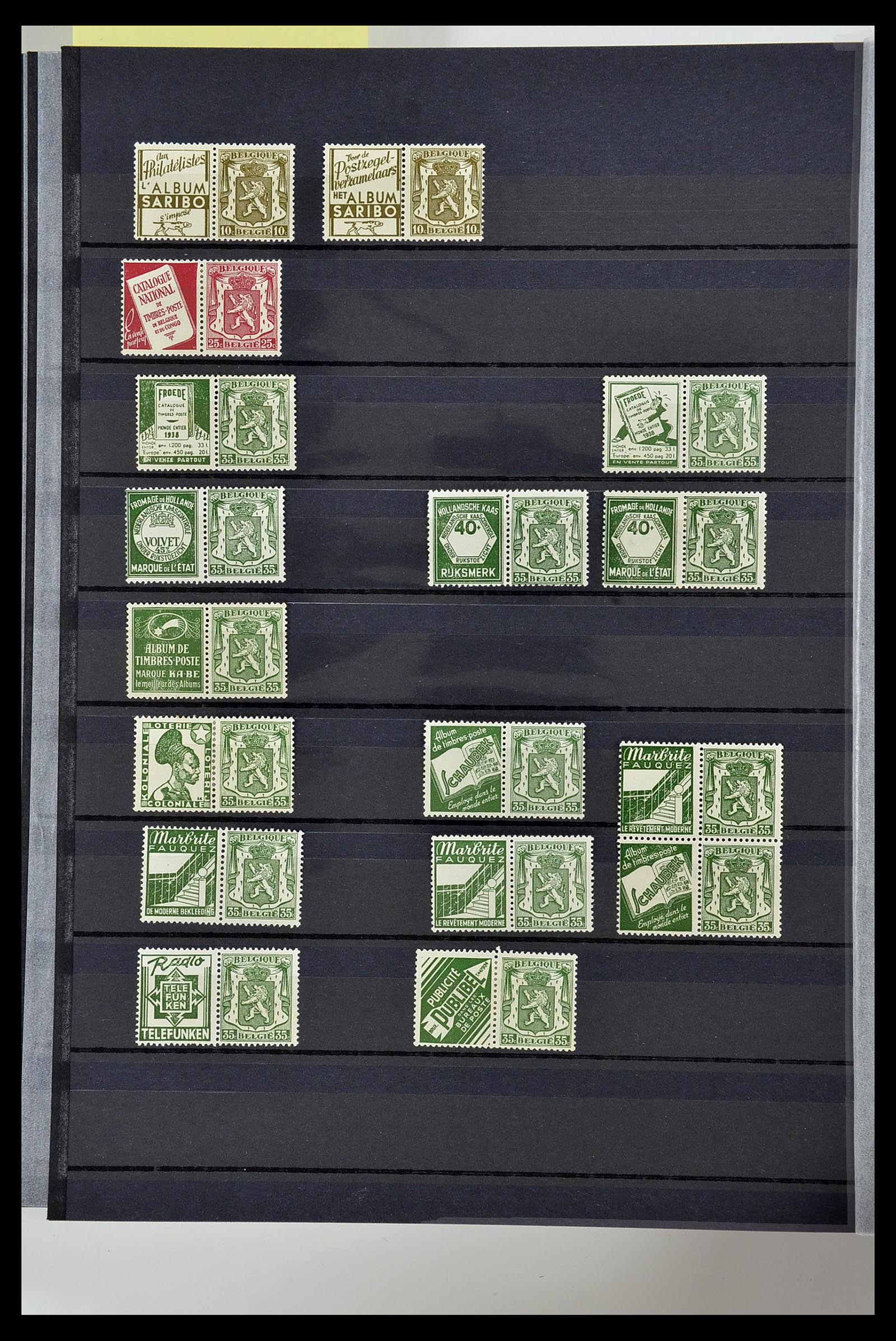 34252 162 - Postzegelverzameling 34252 België 1849-2000.
