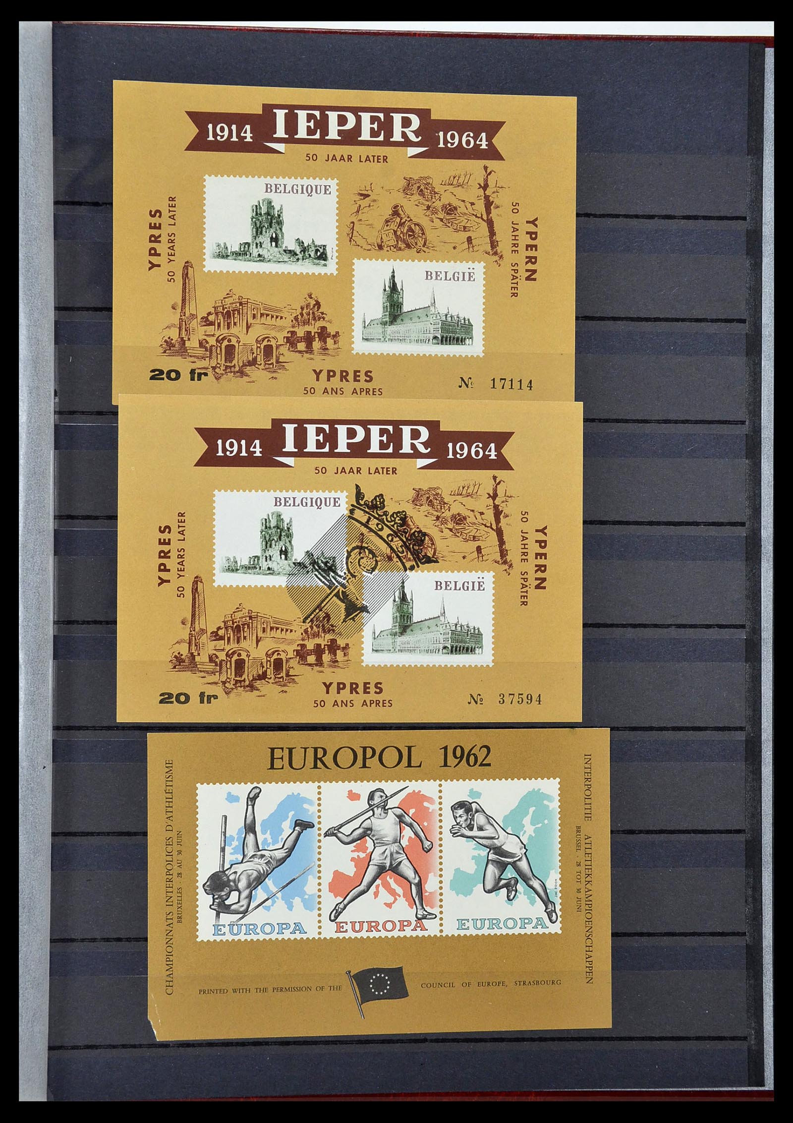 34252 167 - Postzegelverzameling 34252 België 1849-2000.