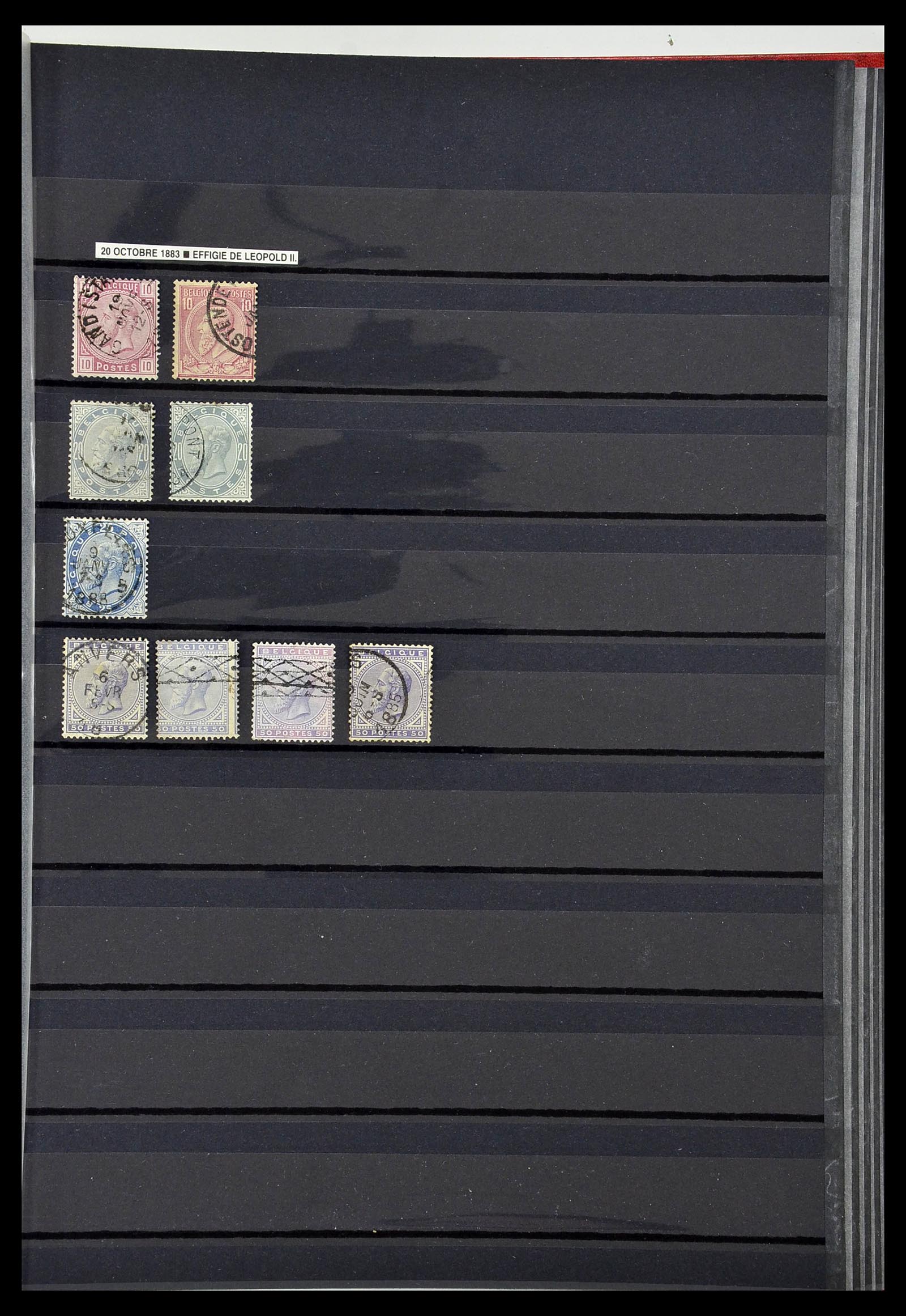 34252 176 - Postzegelverzameling 34252 België 1849-2000.