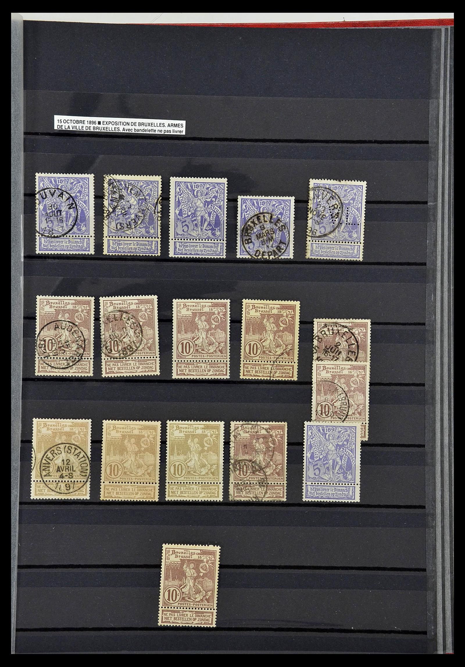 34252 180 - Postzegelverzameling 34252 België 1849-2000.