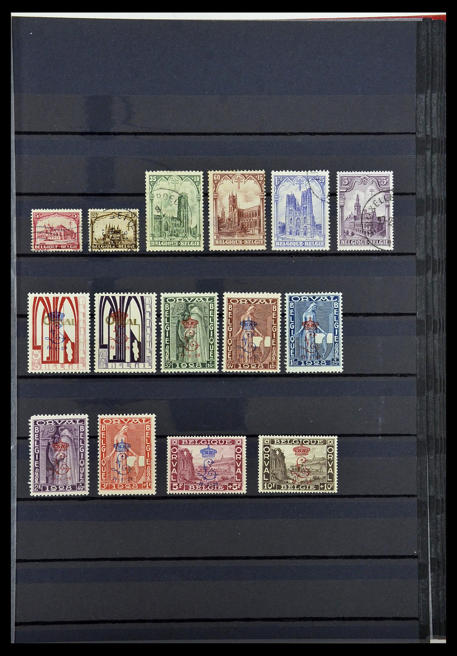 34252 202 - Postzegelverzameling 34252 België 1849-2000.