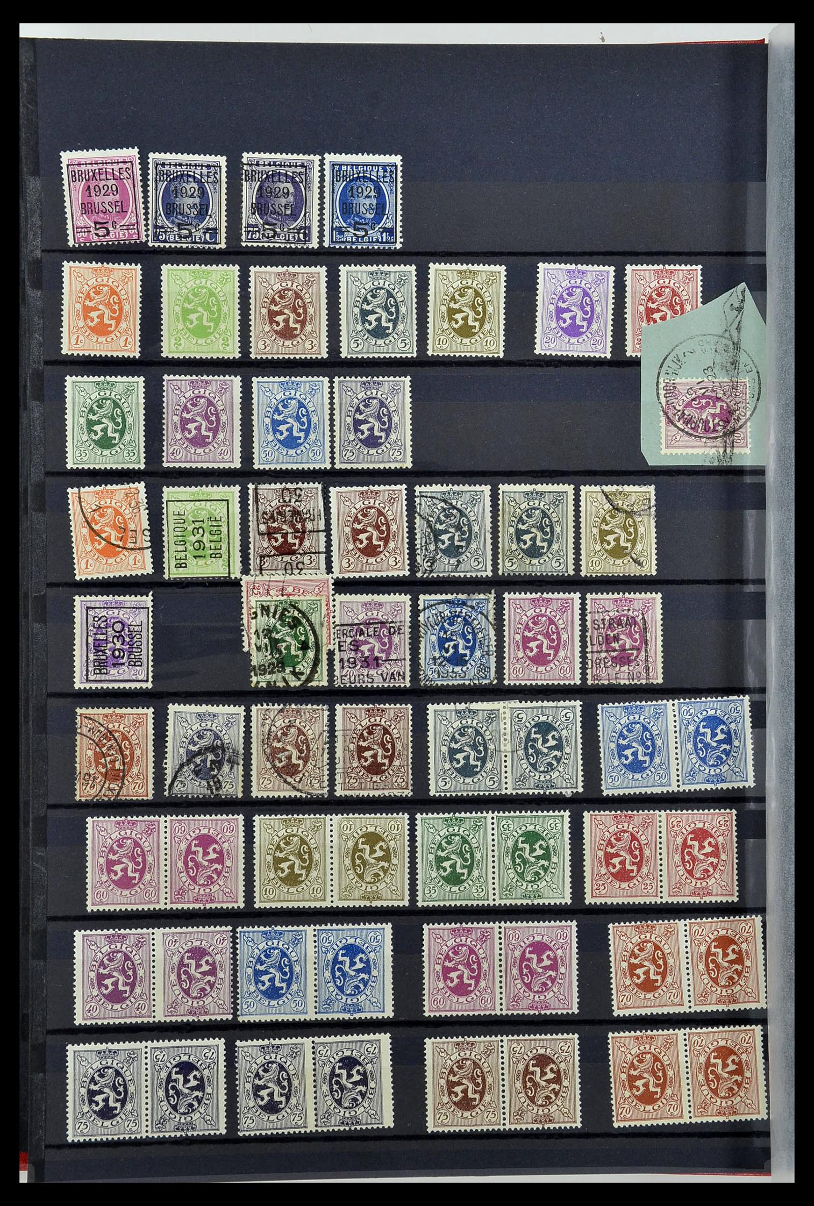 34252 203 - Postzegelverzameling 34252 België 1849-2000.