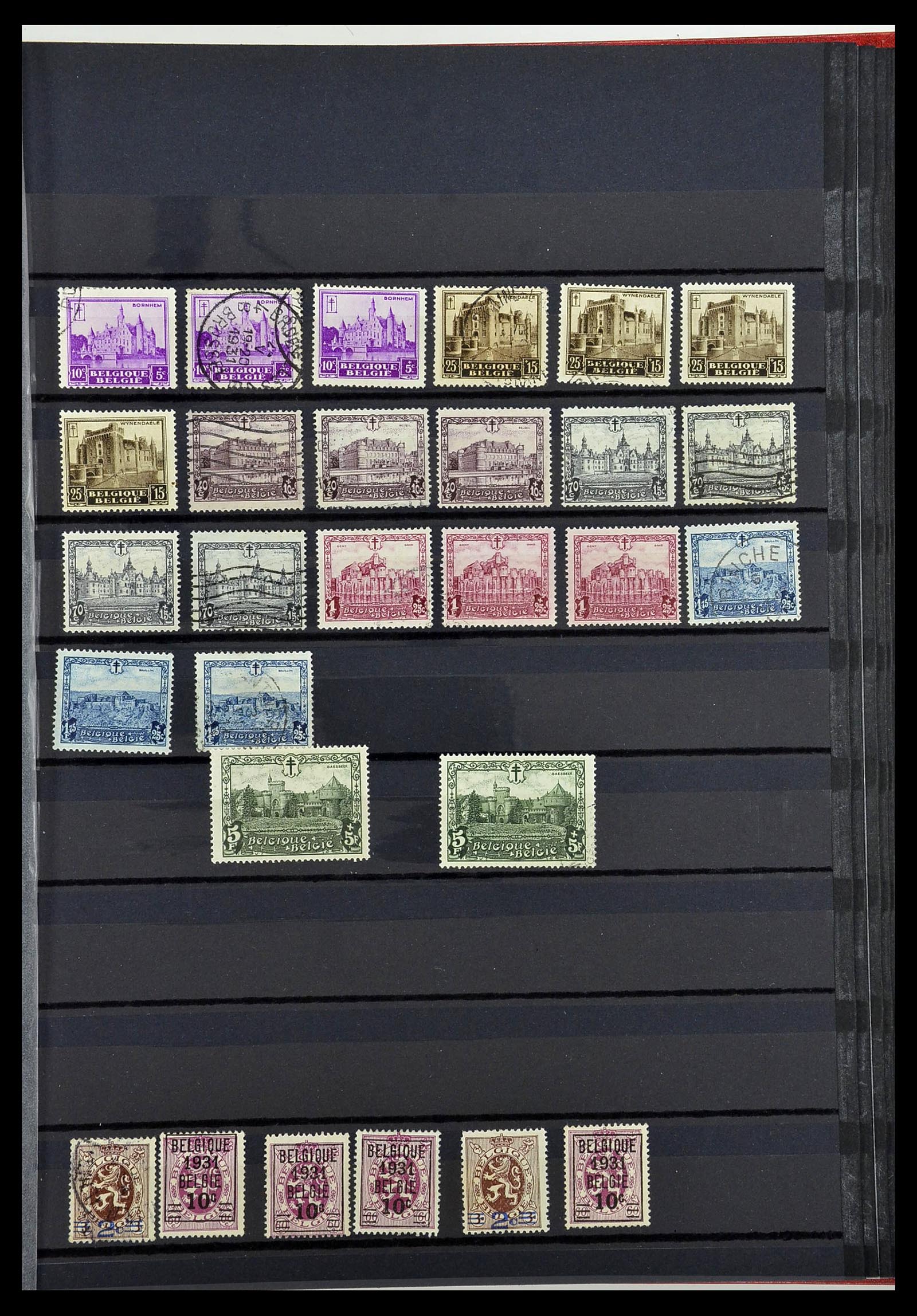 34252 208 - Postzegelverzameling 34252 België 1849-2000.