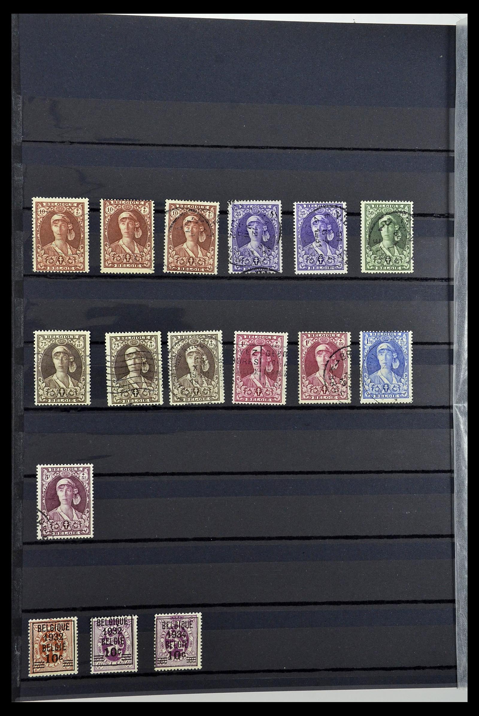 34252 211 - Postzegelverzameling 34252 België 1849-2000.
