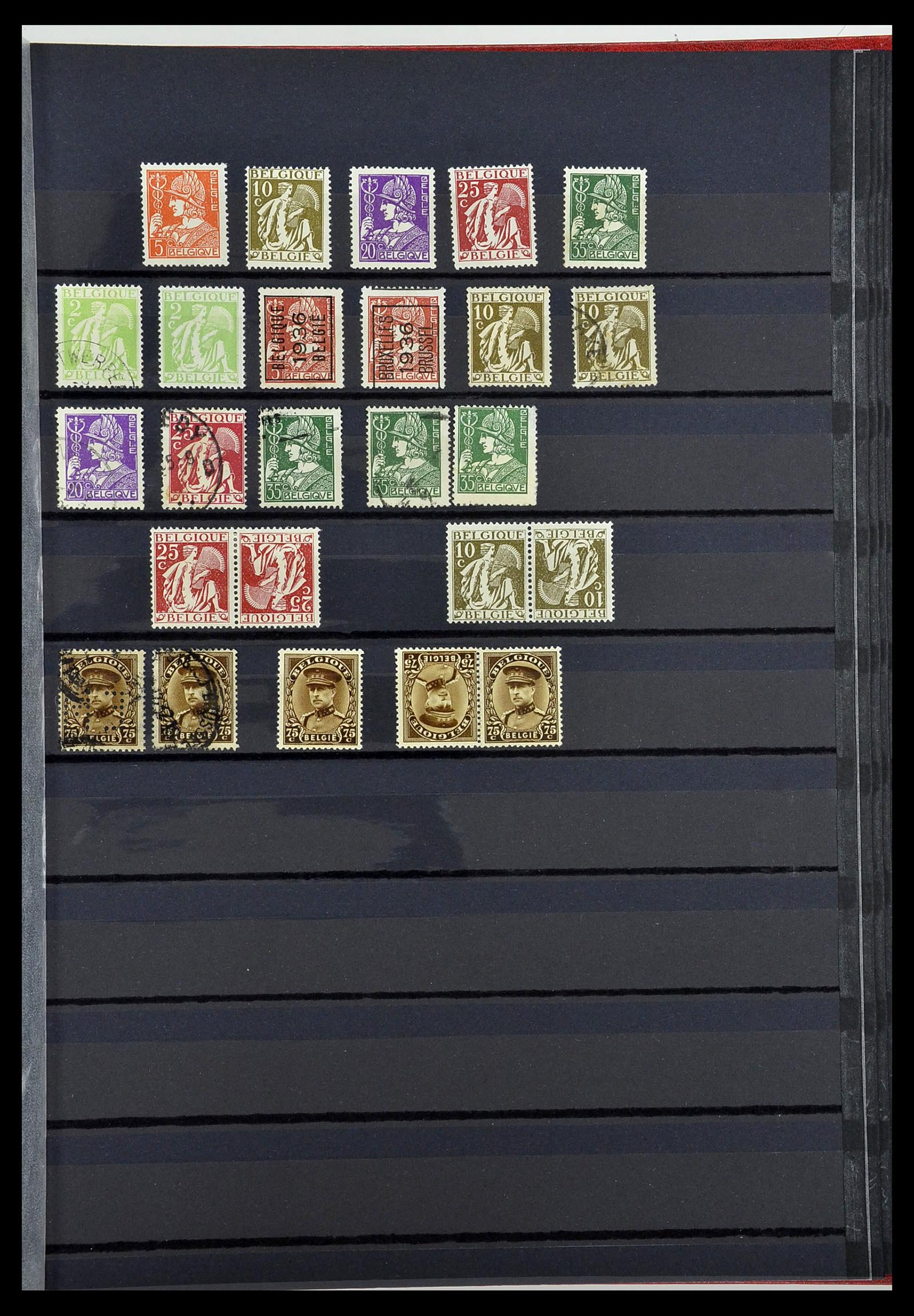 34252 212 - Postzegelverzameling 34252 België 1849-2000.