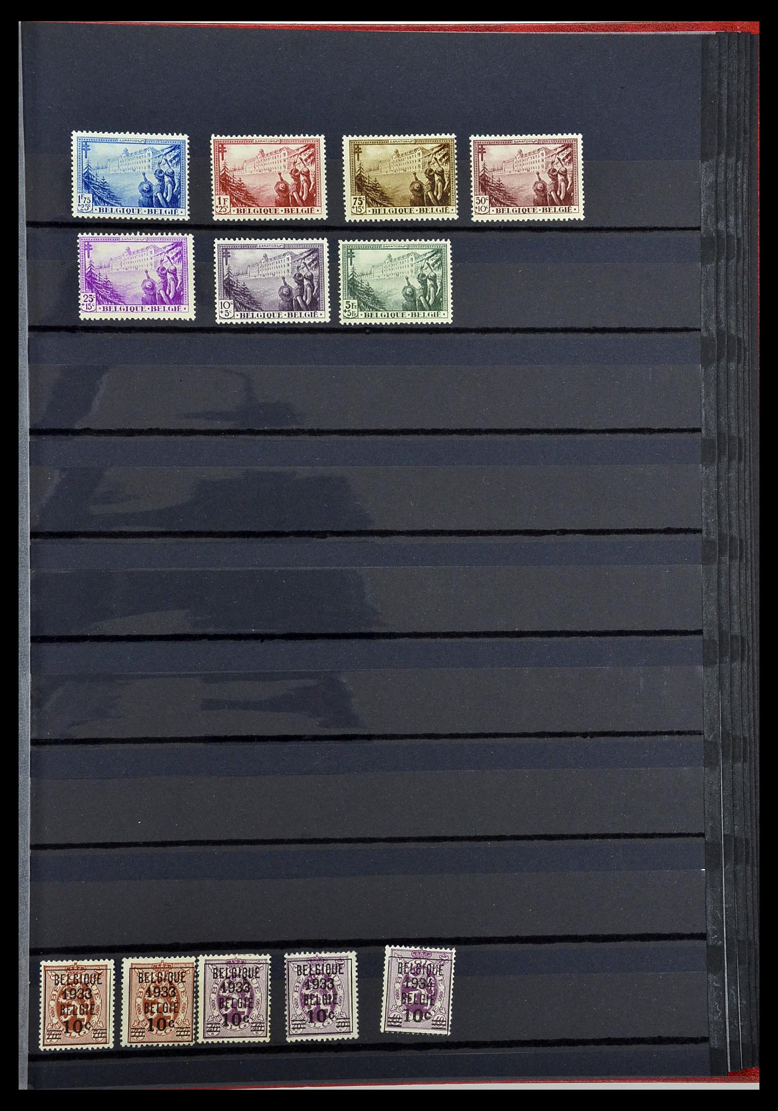 34252 216 - Postzegelverzameling 34252 België 1849-2000.