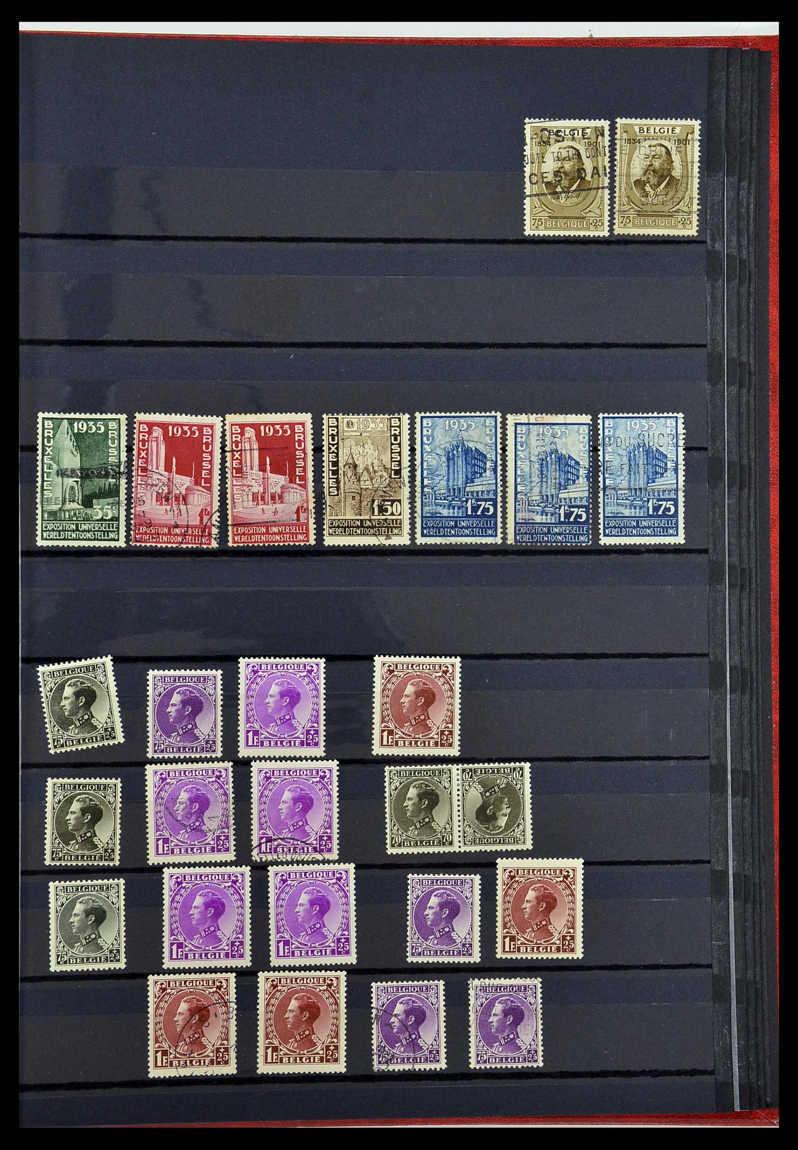 34252 218 - Postzegelverzameling 34252 België 1849-2000.
