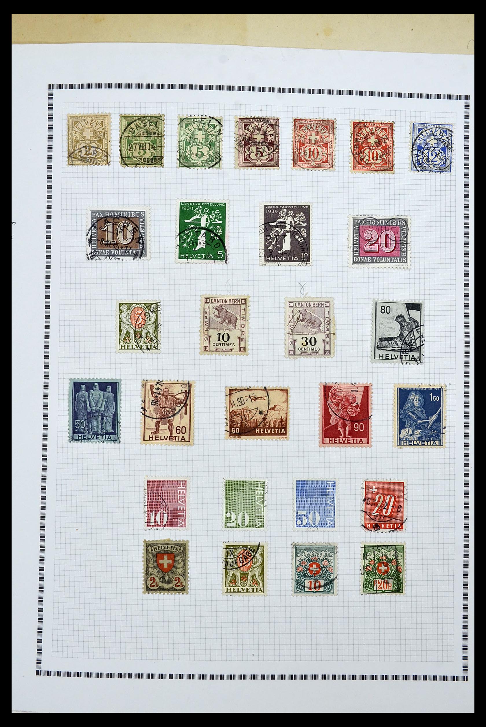 34253 0002 - Stamp collection 34253 World 1841-1935.