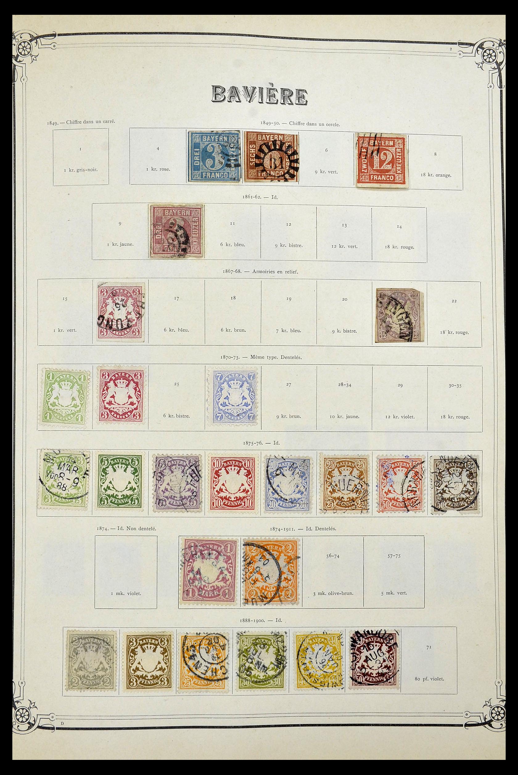 34253 0006 - Stamp collection 34253 World 1841-1935.