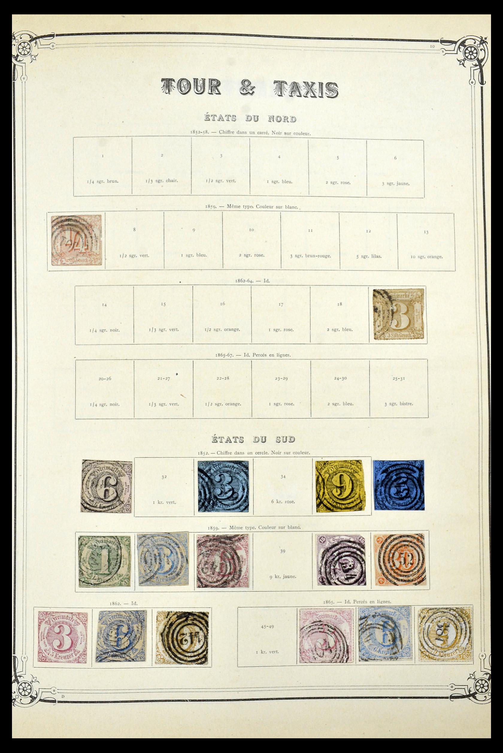 34253 0024 - Stamp collection 34253 World 1841-1935.