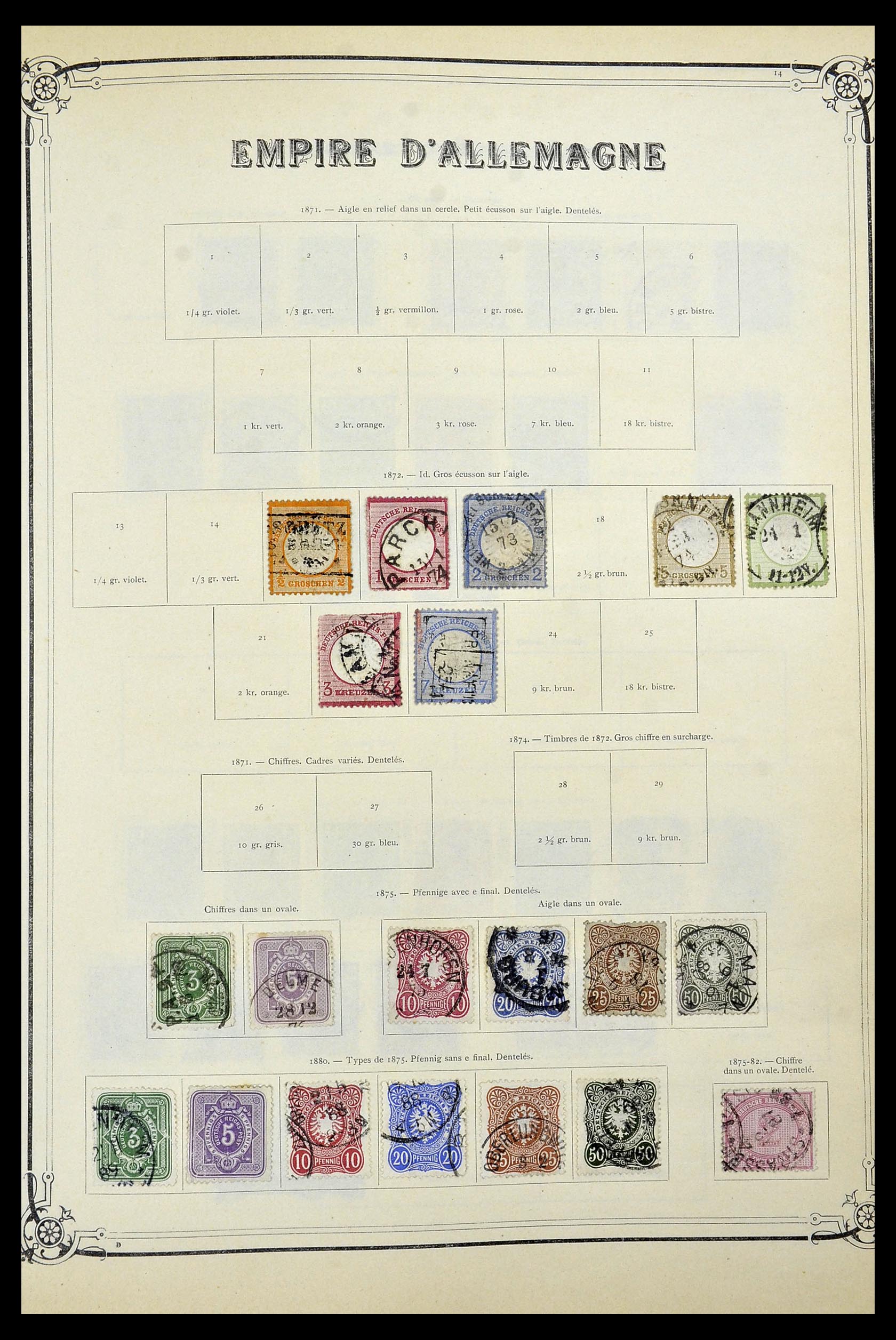 34253 0030 - Stamp collection 34253 World 1841-1935.