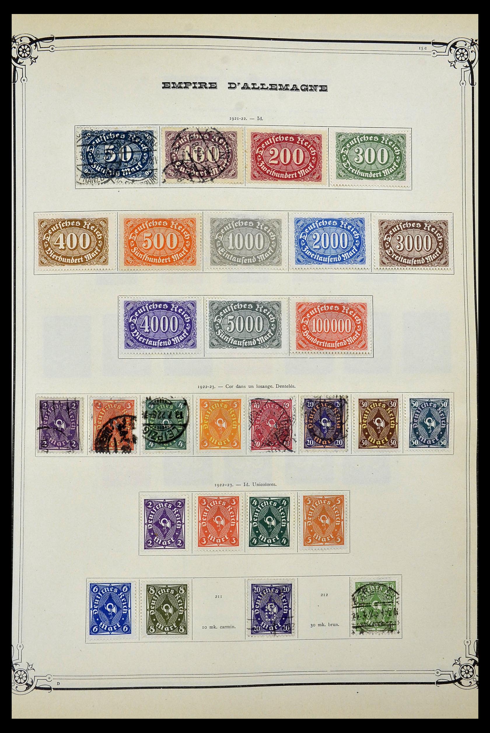 34253 0034 - Stamp collection 34253 World 1841-1935.