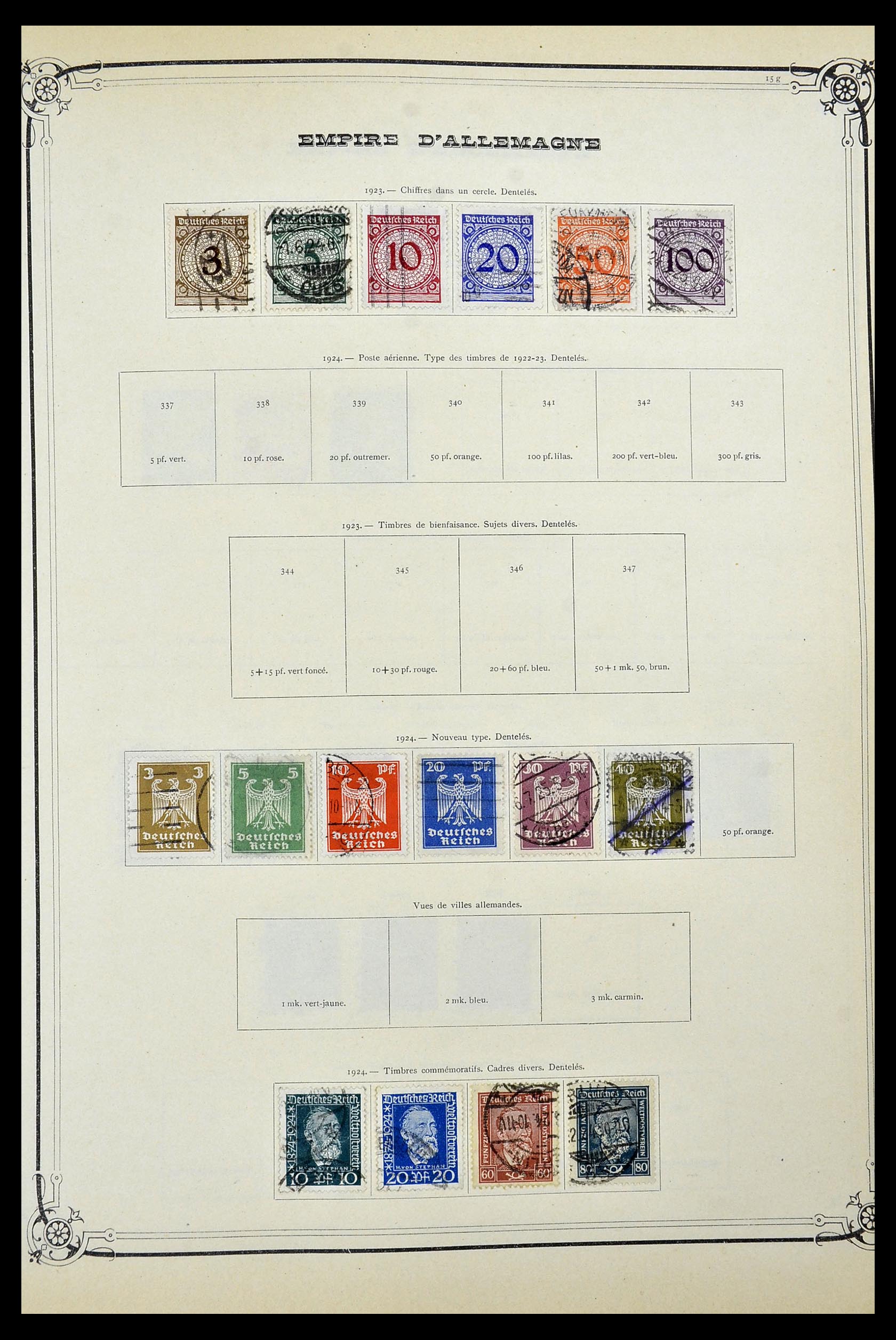 34253 0038 - Stamp collection 34253 World 1841-1935.