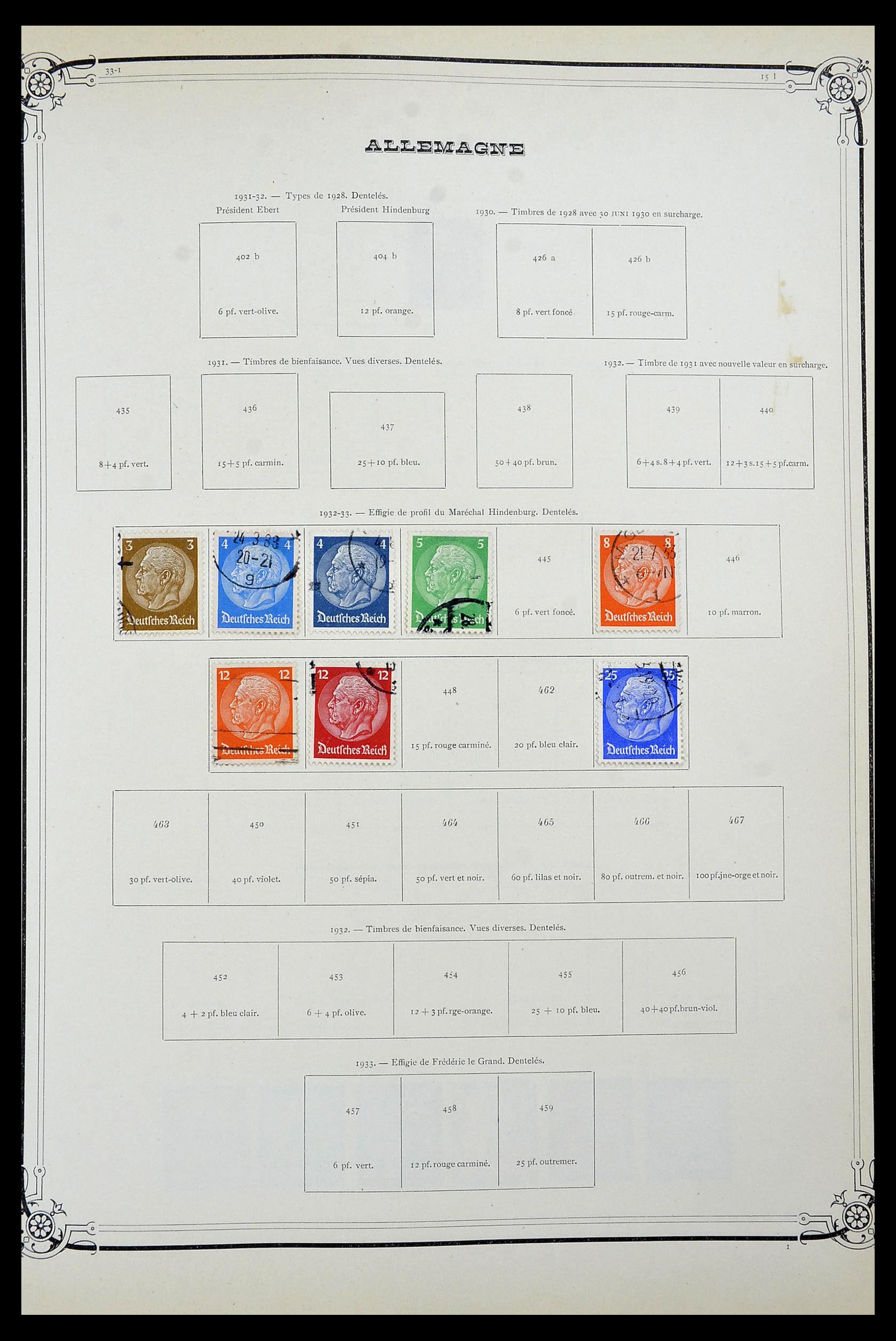 34253 0041 - Stamp collection 34253 World 1841-1935.