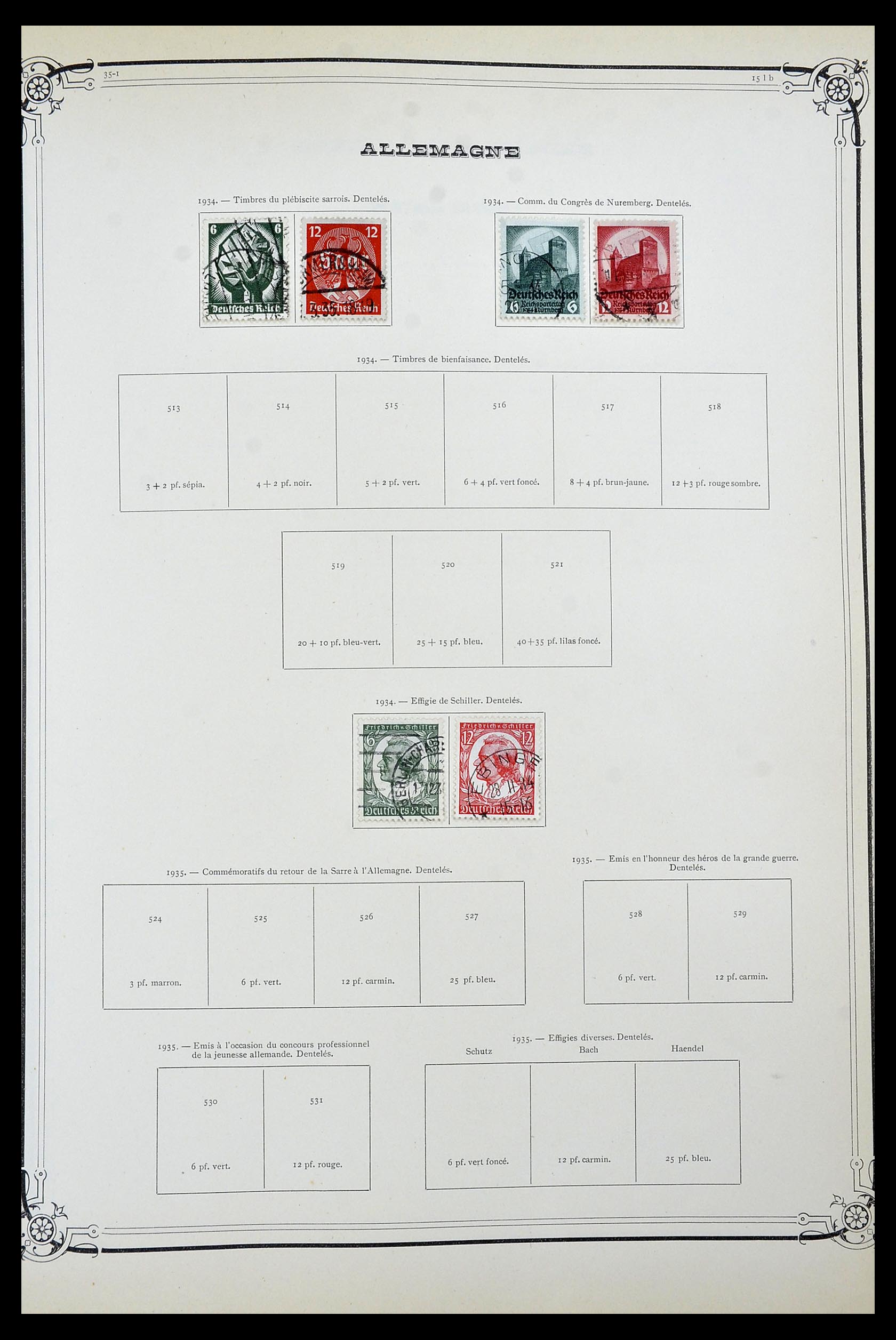34253 0043 - Stamp collection 34253 World 1841-1935.