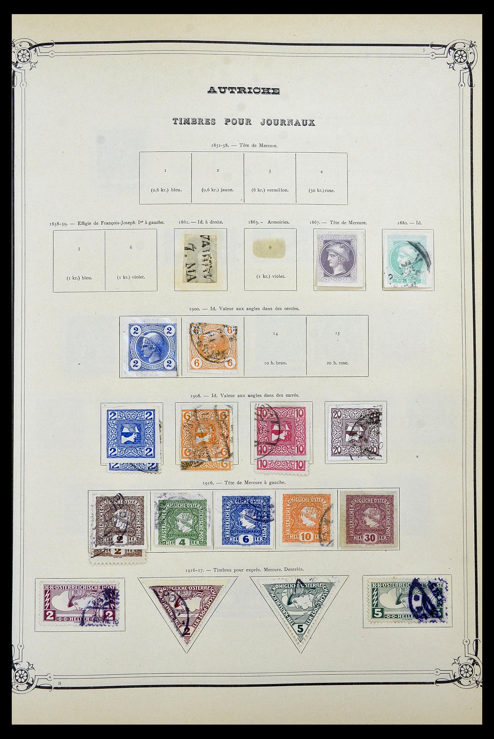 34253 0071 - Stamp collection 34253 World 1841-1935.