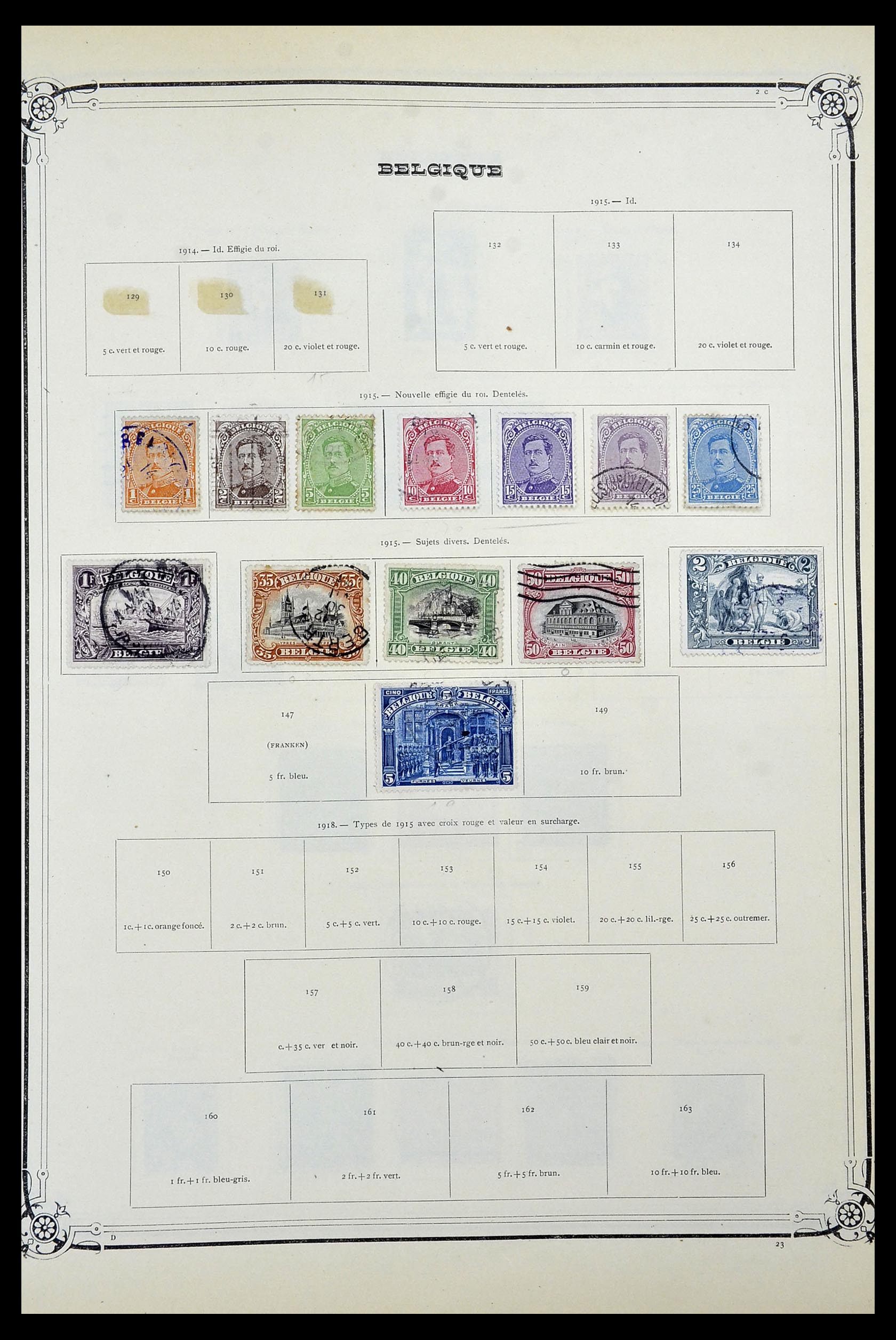 34253 0084 - Stamp collection 34253 World 1841-1935.