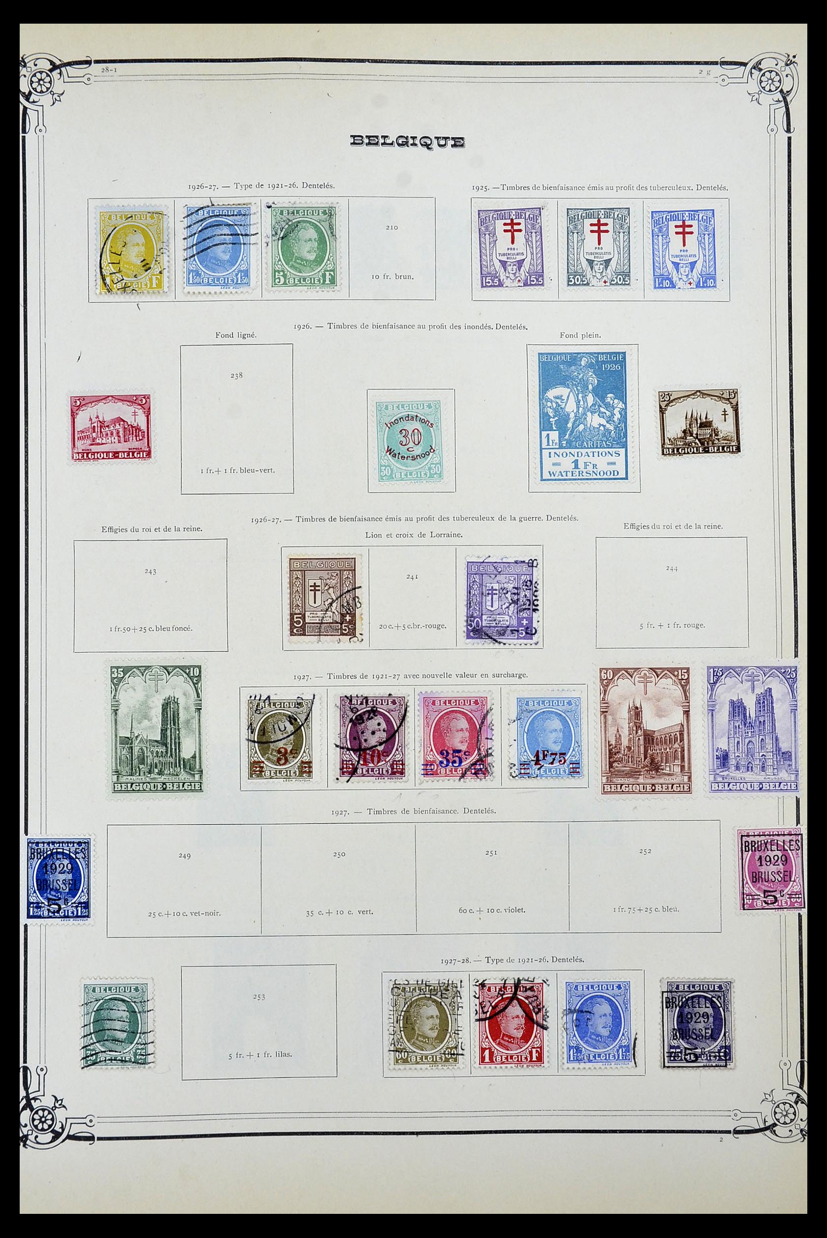 34253 0087 - Stamp collection 34253 World 1841-1935.