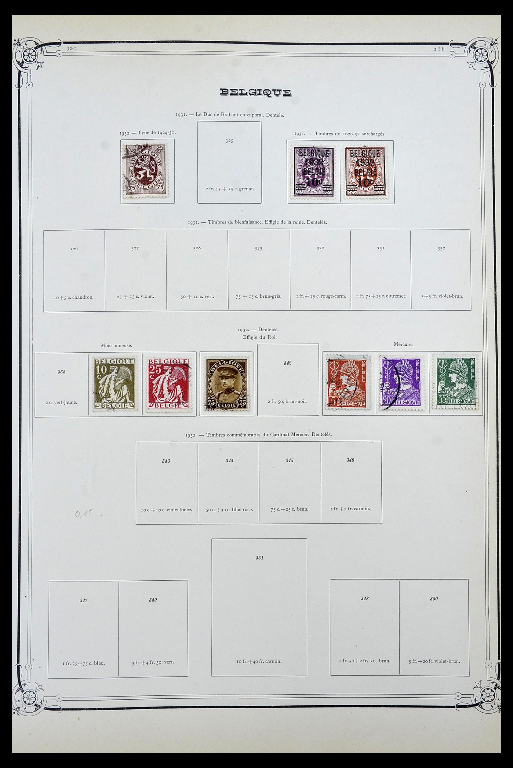 34253 0090 - Stamp collection 34253 World 1841-1935.