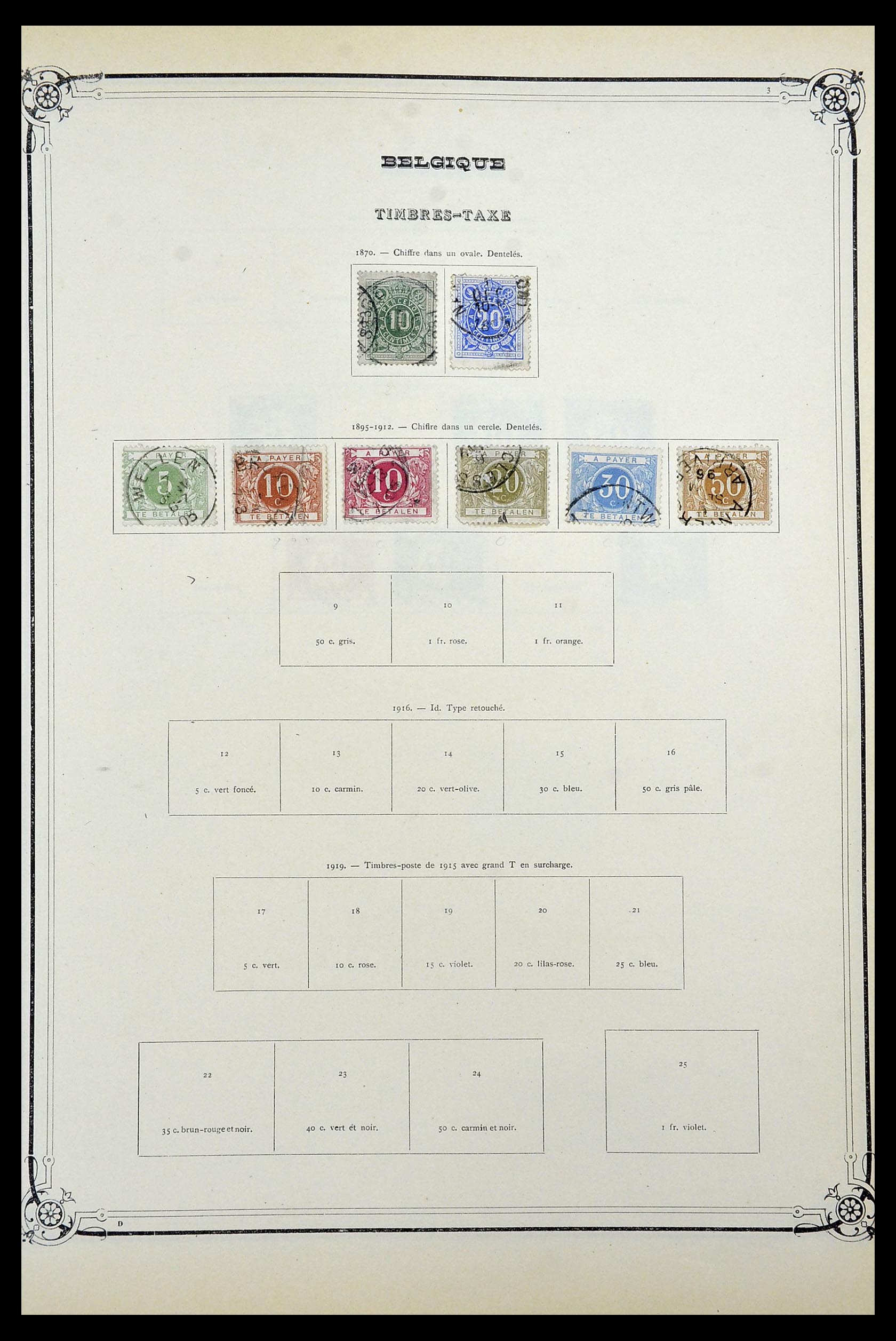 34253 0096 - Stamp collection 34253 World 1841-1935.