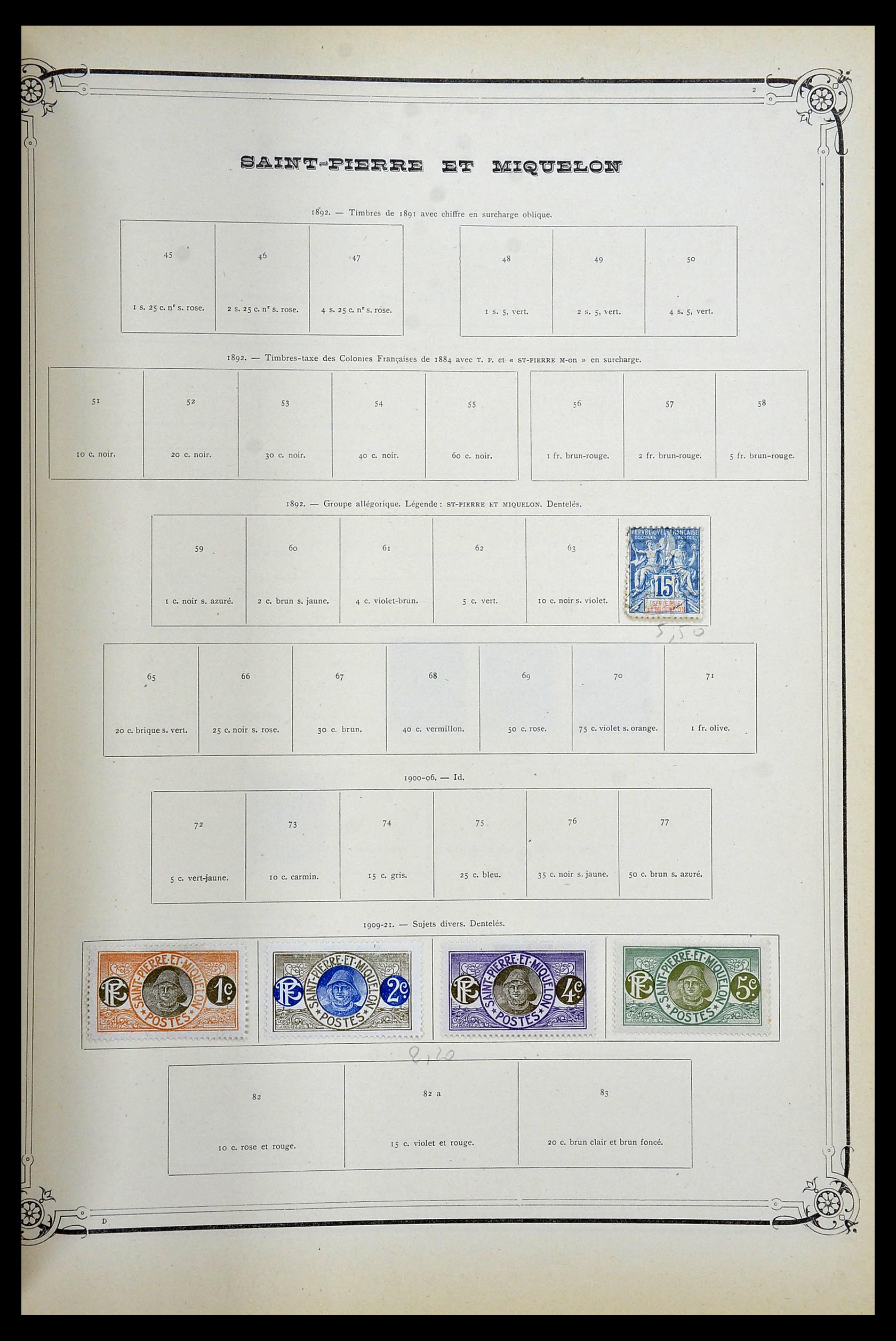 34253 1145 - Stamp collection 34253 World 1841-1935.