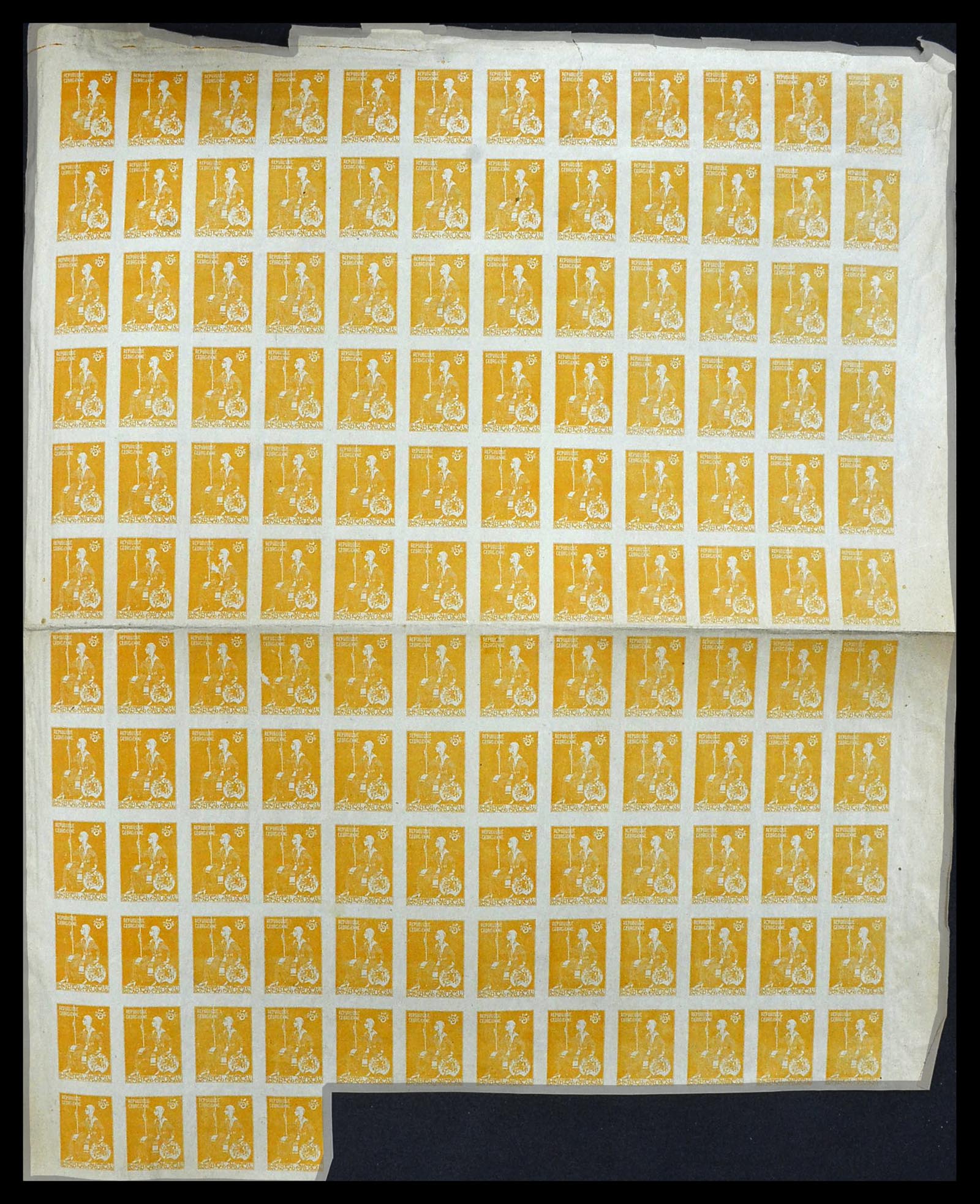 34254 046 - Postzegelverzameling 34254 Georgië 1919.