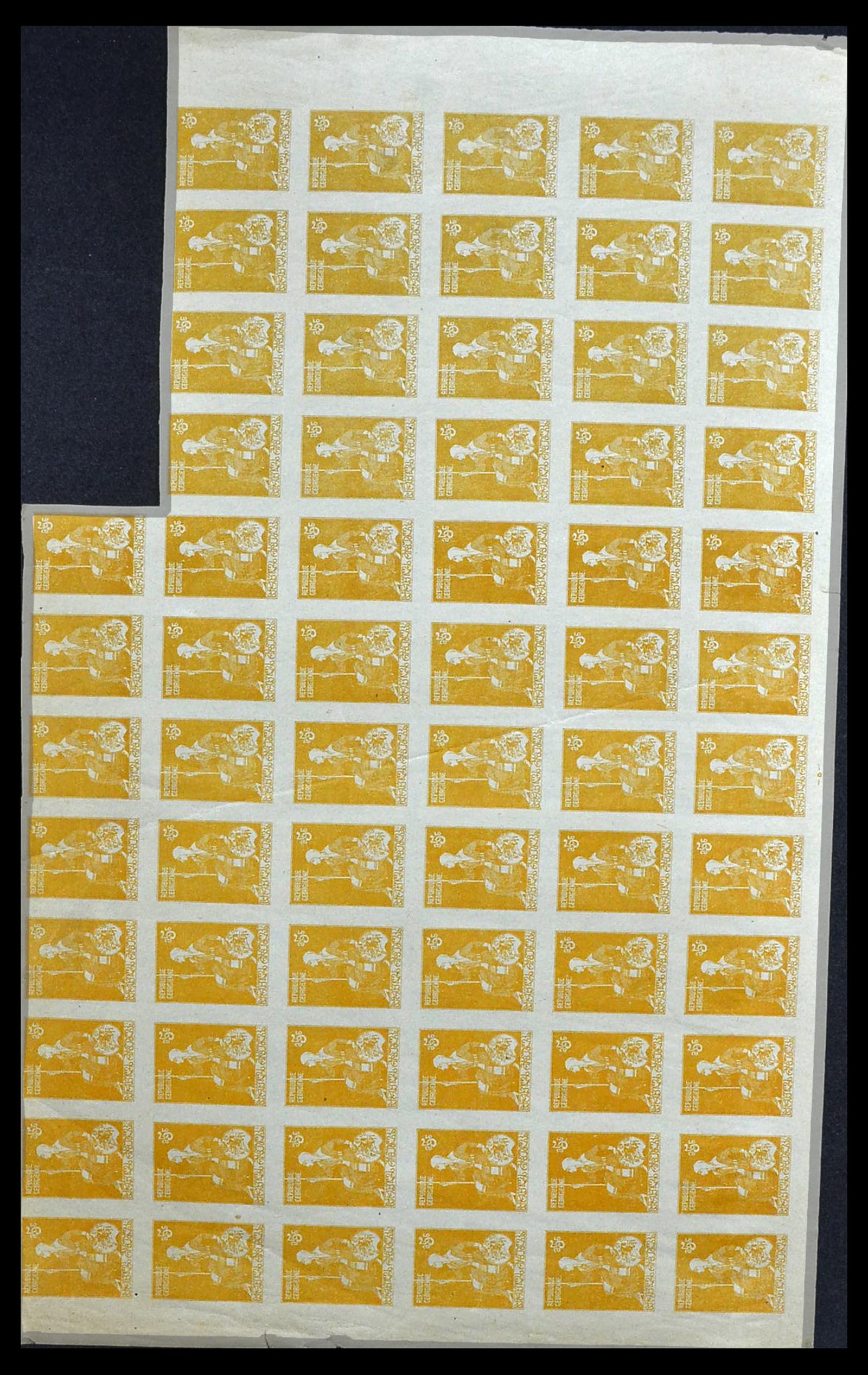34254 048 - Postzegelverzameling 34254 Georgië 1919.
