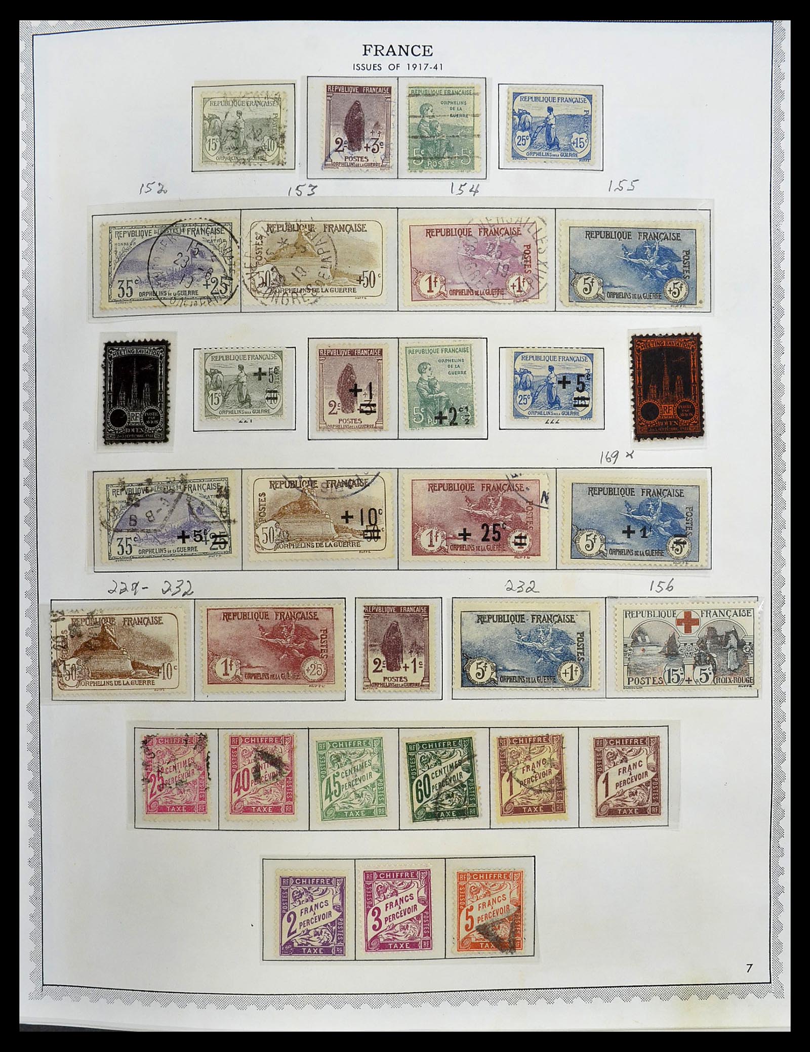 34255 013 - Postzegelverzameling 34255 Frankrijk 1849-2008.