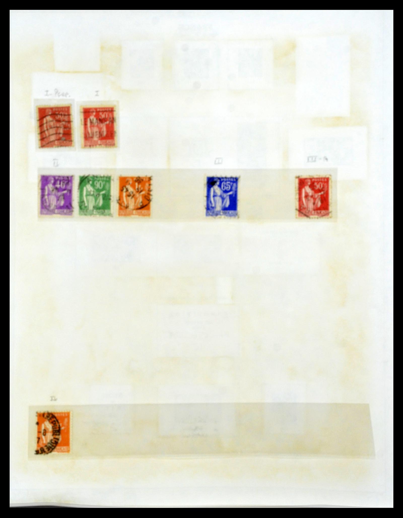 34255 025 - Postzegelverzameling 34255 Frankrijk 1849-2008.