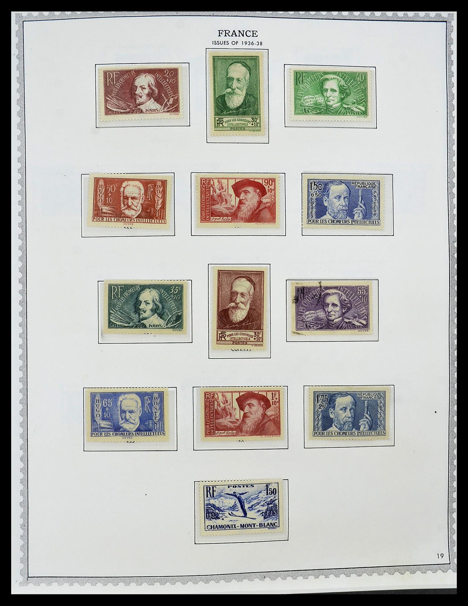 34255 029 - Postzegelverzameling 34255 Frankrijk 1849-2008.