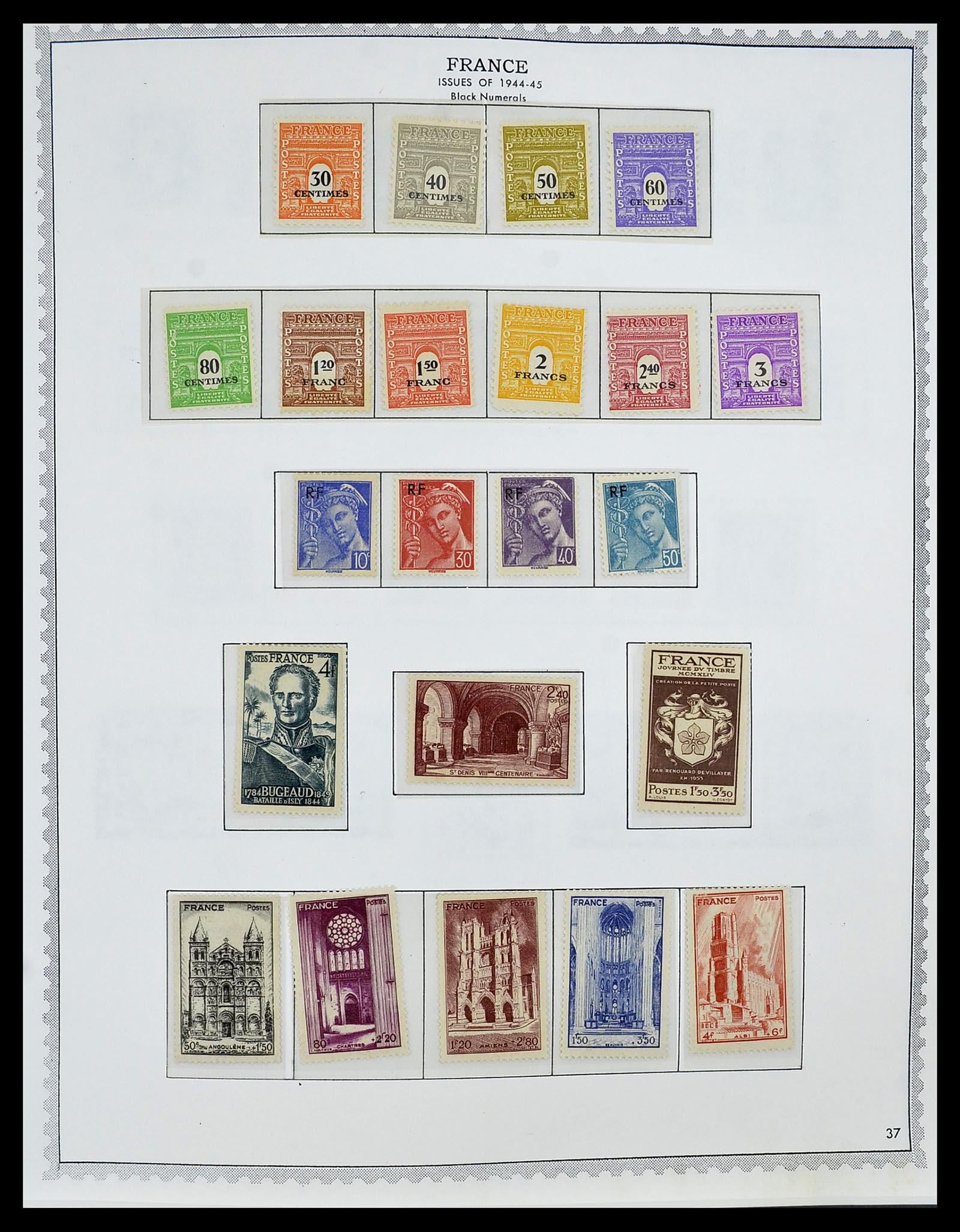 34255 047 - Postzegelverzameling 34255 Frankrijk 1849-2008.