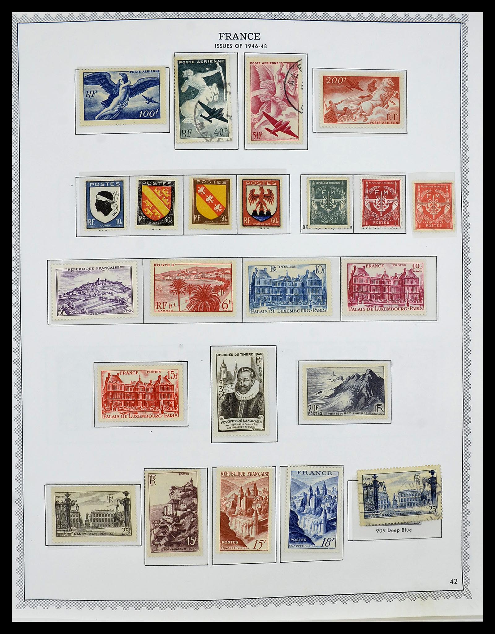34255 053 - Postzegelverzameling 34255 Frankrijk 1849-2008.