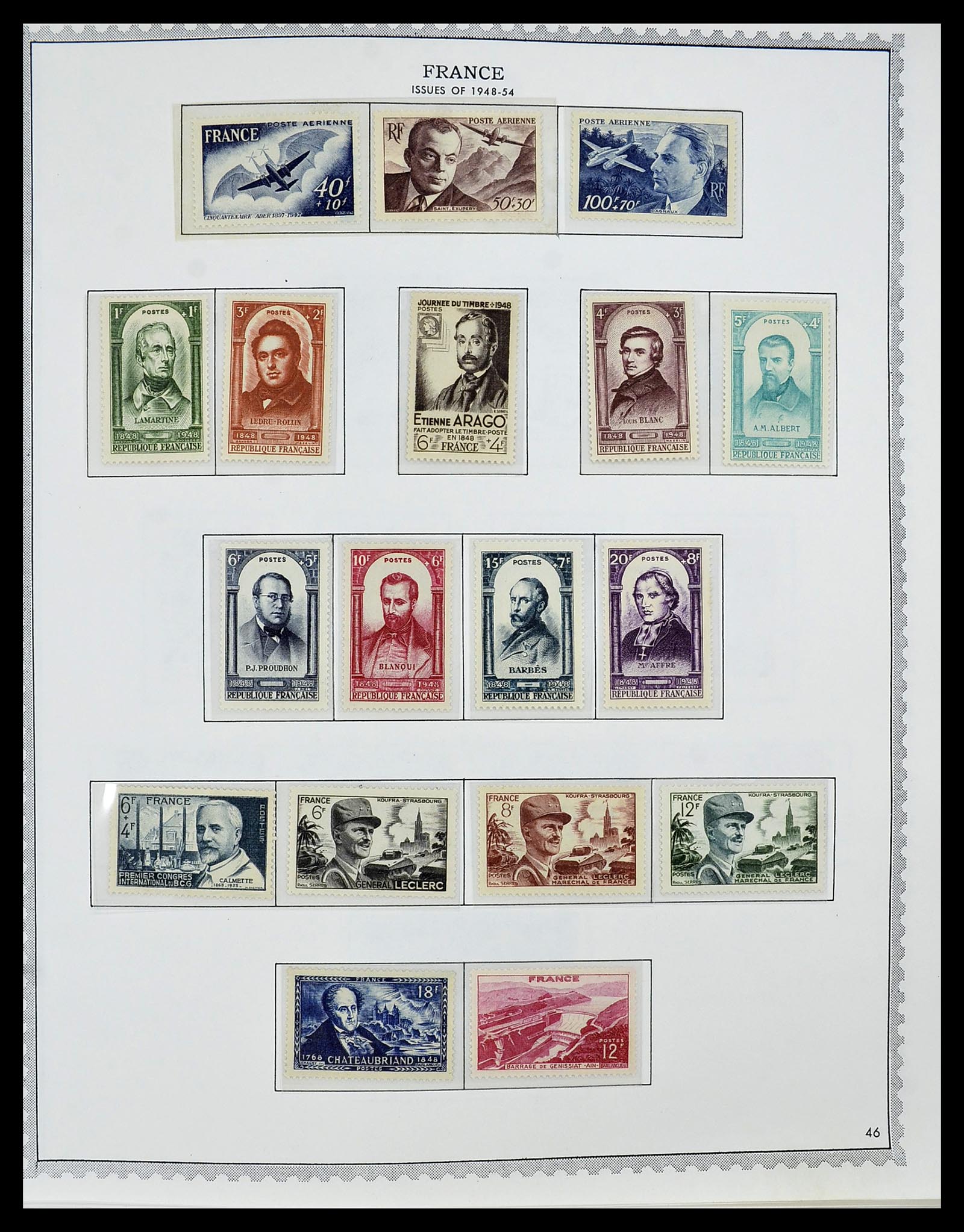 34255 059 - Postzegelverzameling 34255 Frankrijk 1849-2008.