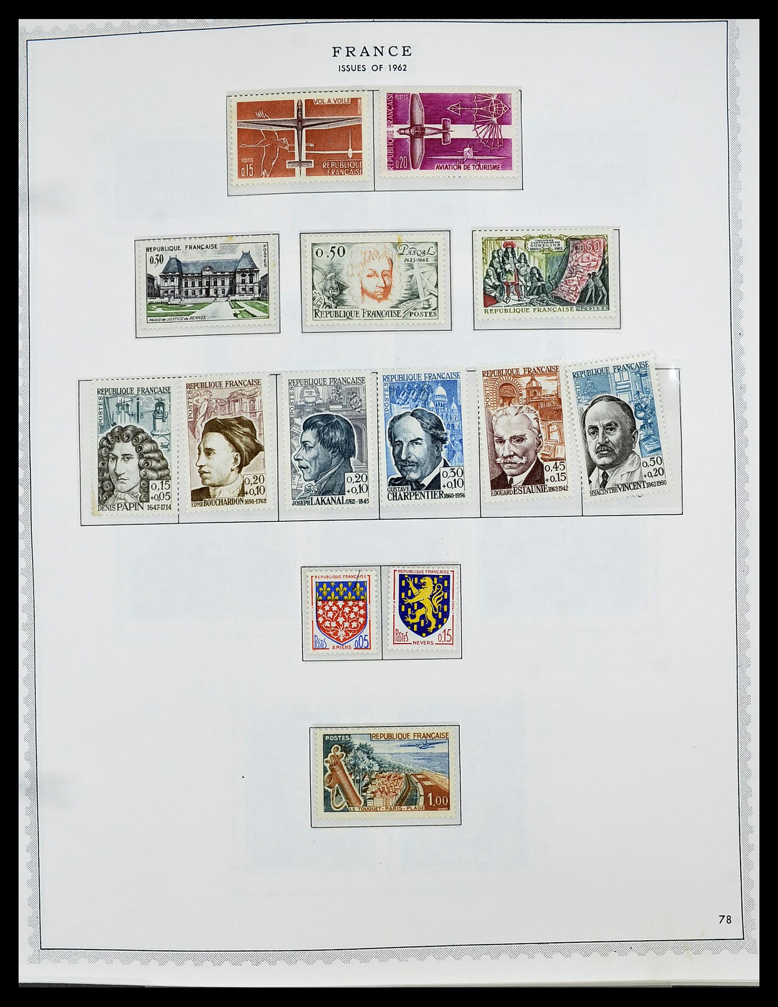 34255 091 - Postzegelverzameling 34255 Frankrijk 1849-2008.