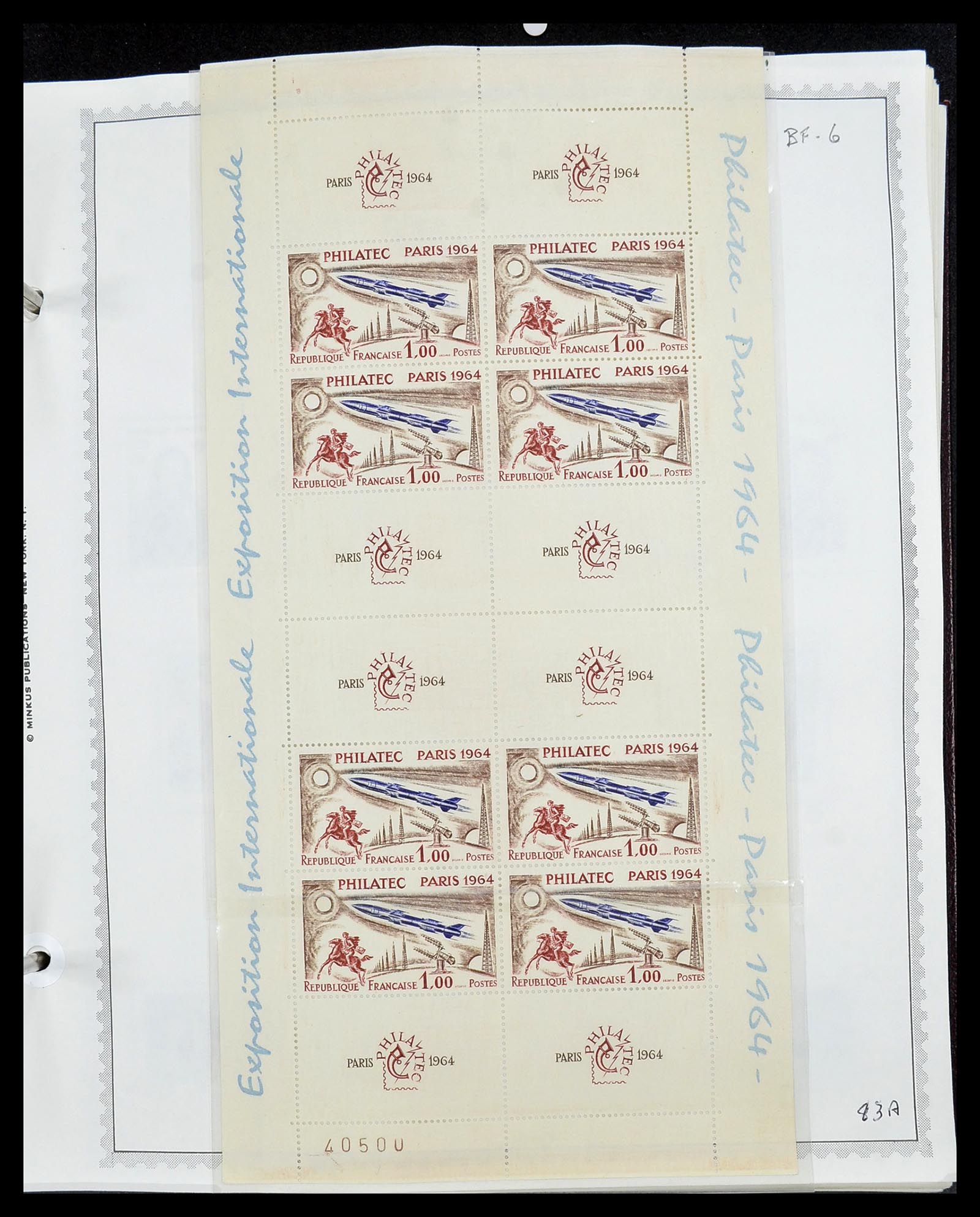 34255 097 - Postzegelverzameling 34255 Frankrijk 1849-2008.