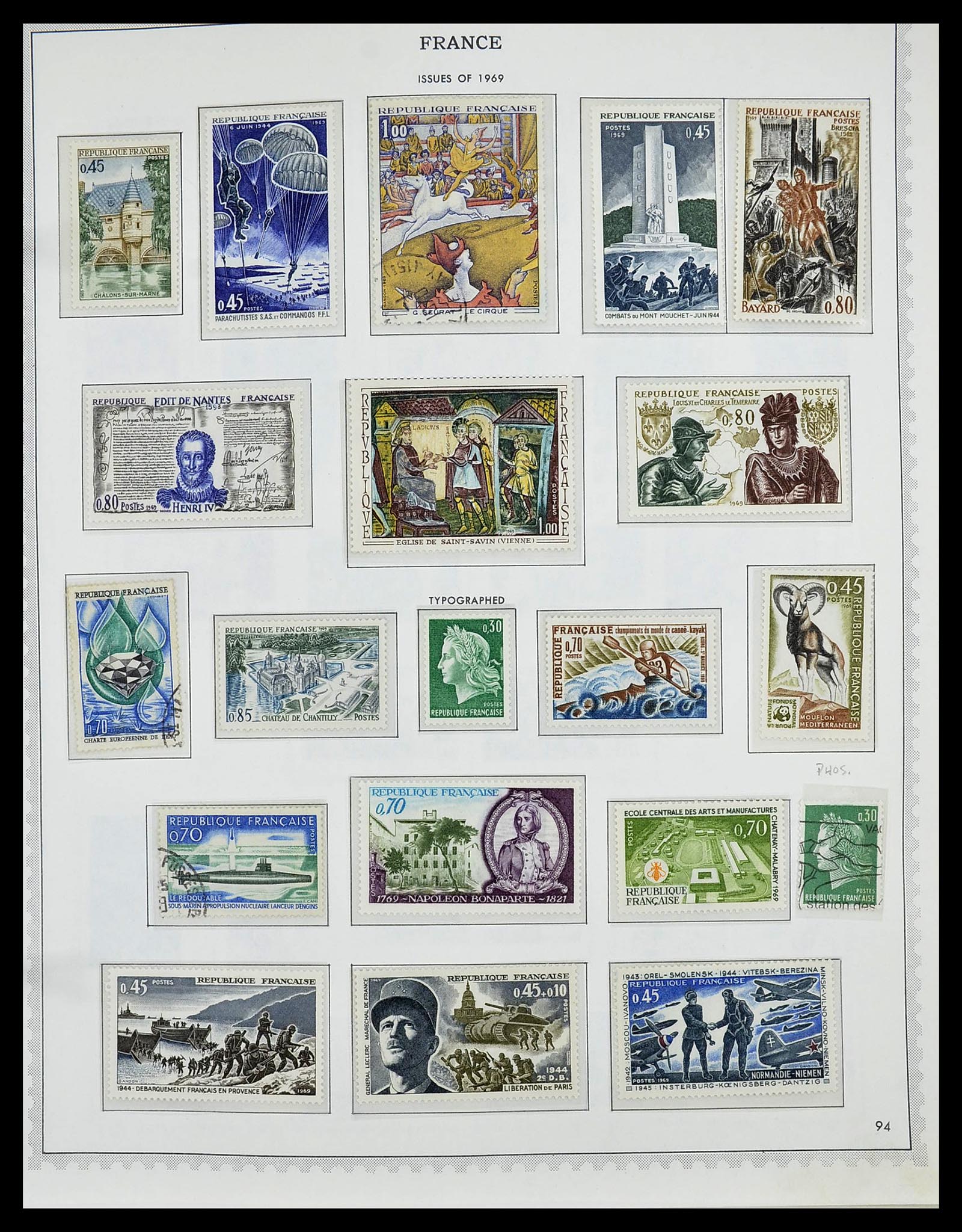 34255 108 - Postzegelverzameling 34255 Frankrijk 1849-2008.