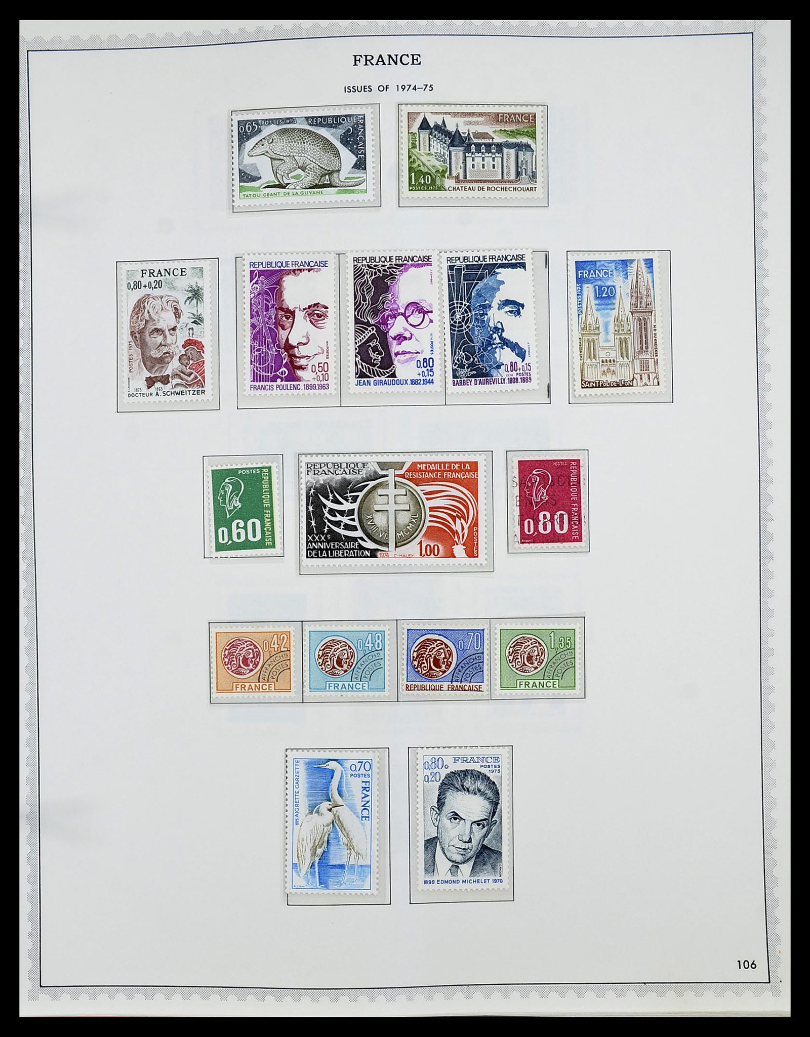 34255 120 - Postzegelverzameling 34255 Frankrijk 1849-2008.