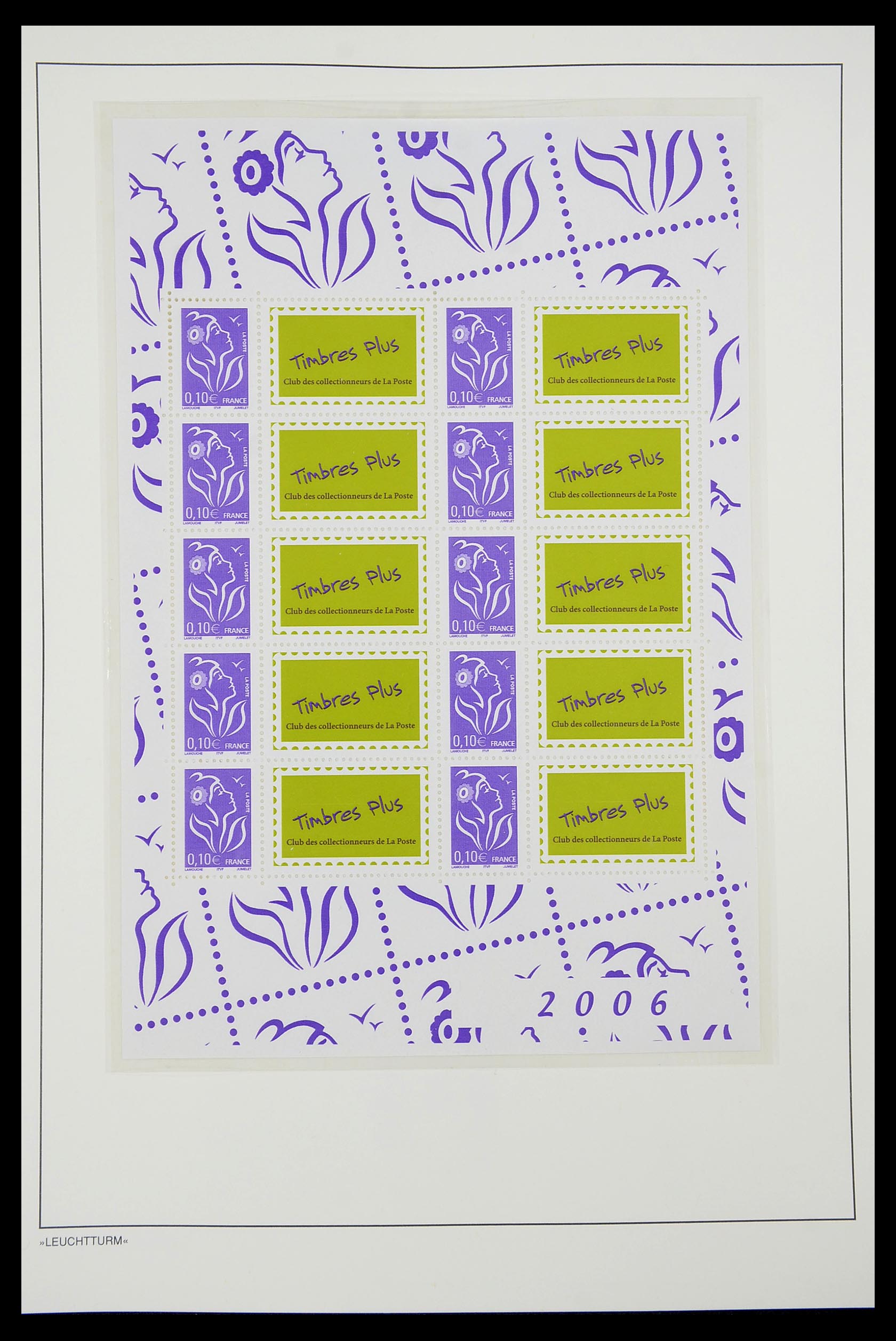 34255 488 - Postzegelverzameling 34255 Frankrijk 1849-2008.