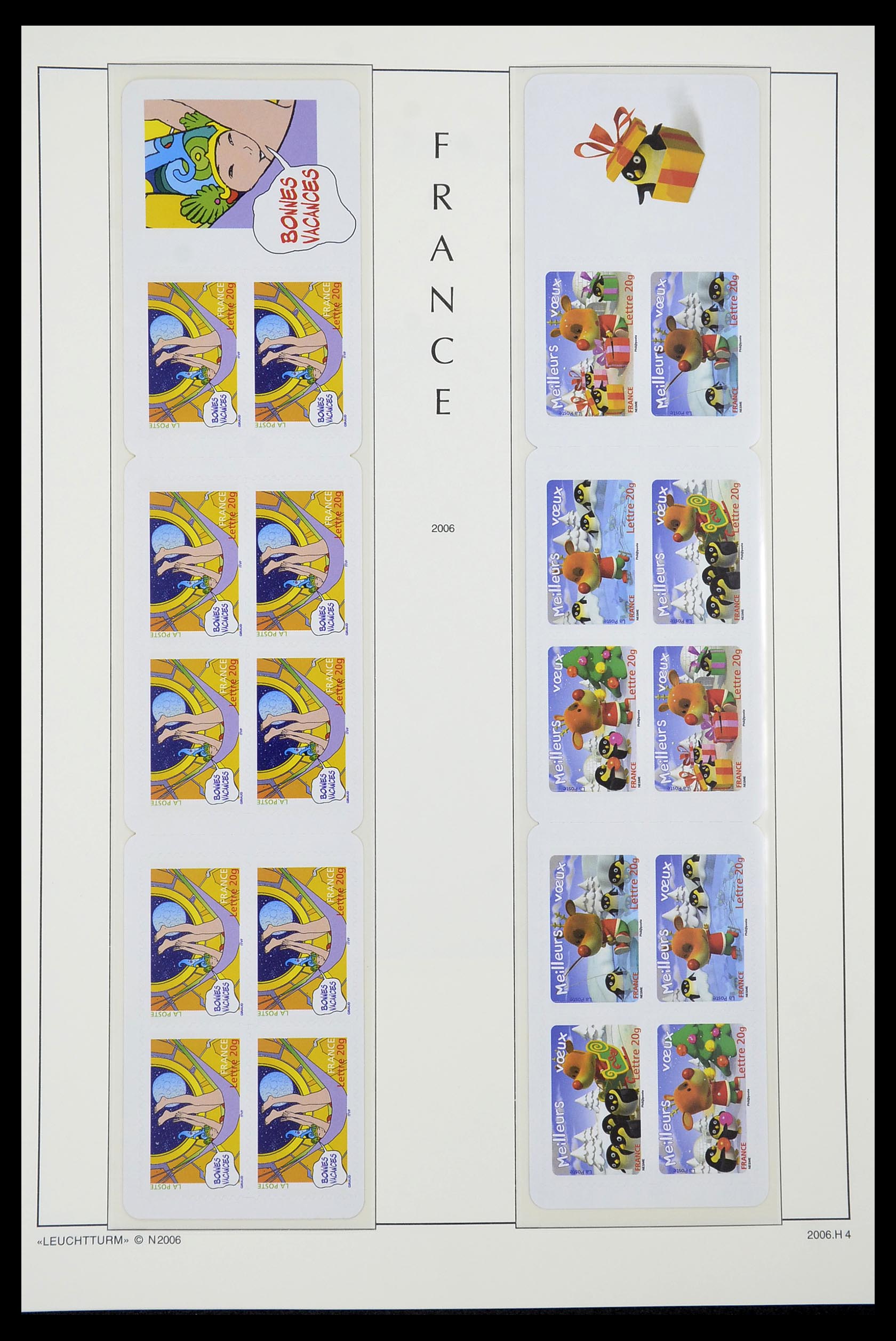 34255 492 - Postzegelverzameling 34255 Frankrijk 1849-2008.