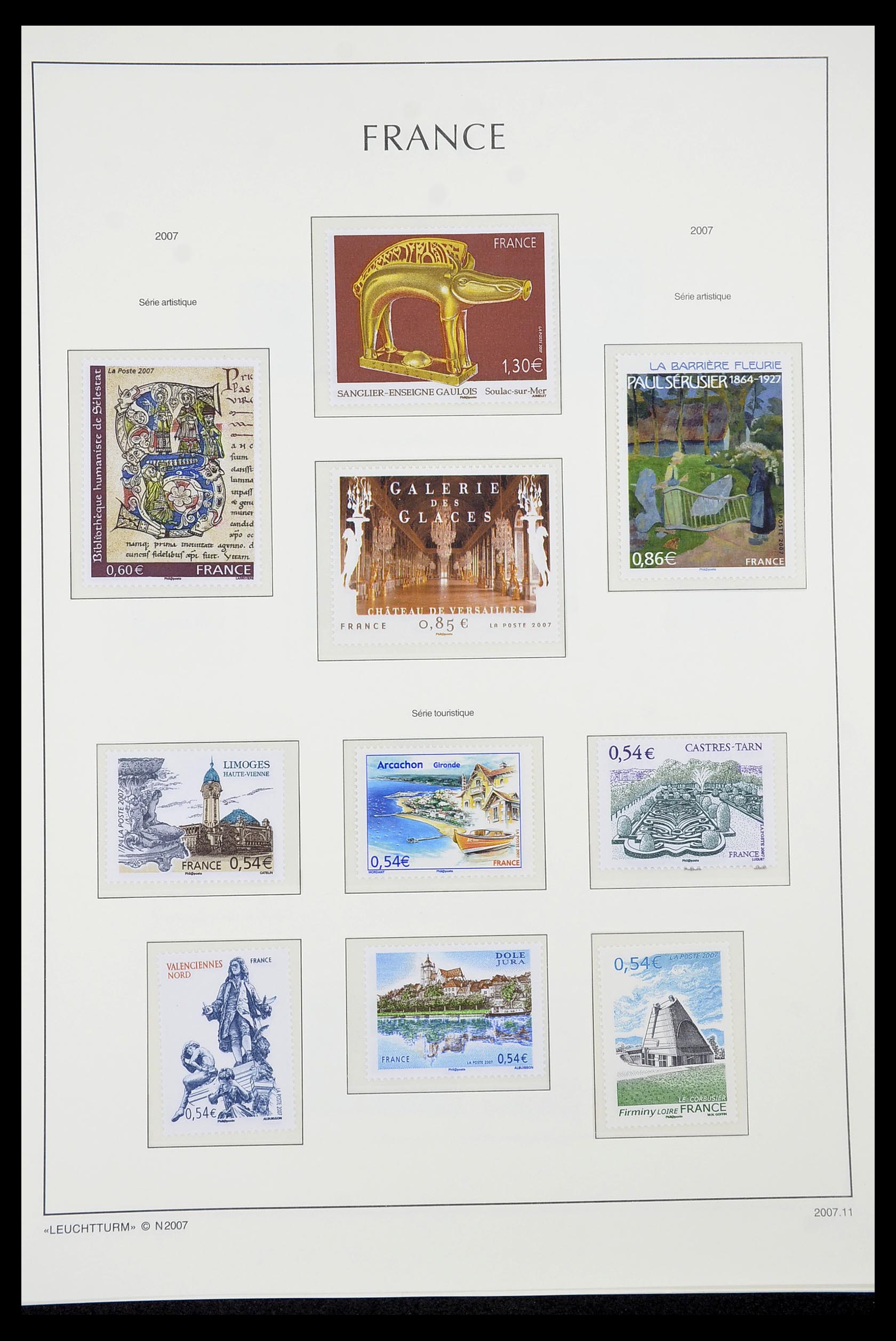 34255 512 - Postzegelverzameling 34255 Frankrijk 1849-2008.