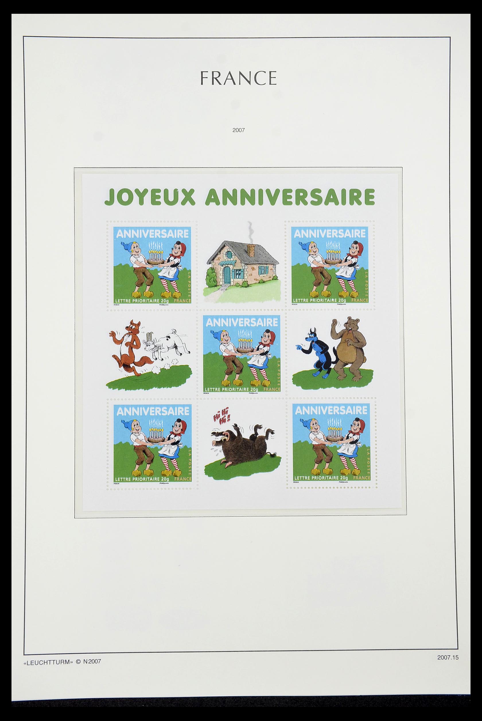 34255 516 - Postzegelverzameling 34255 Frankrijk 1849-2008.