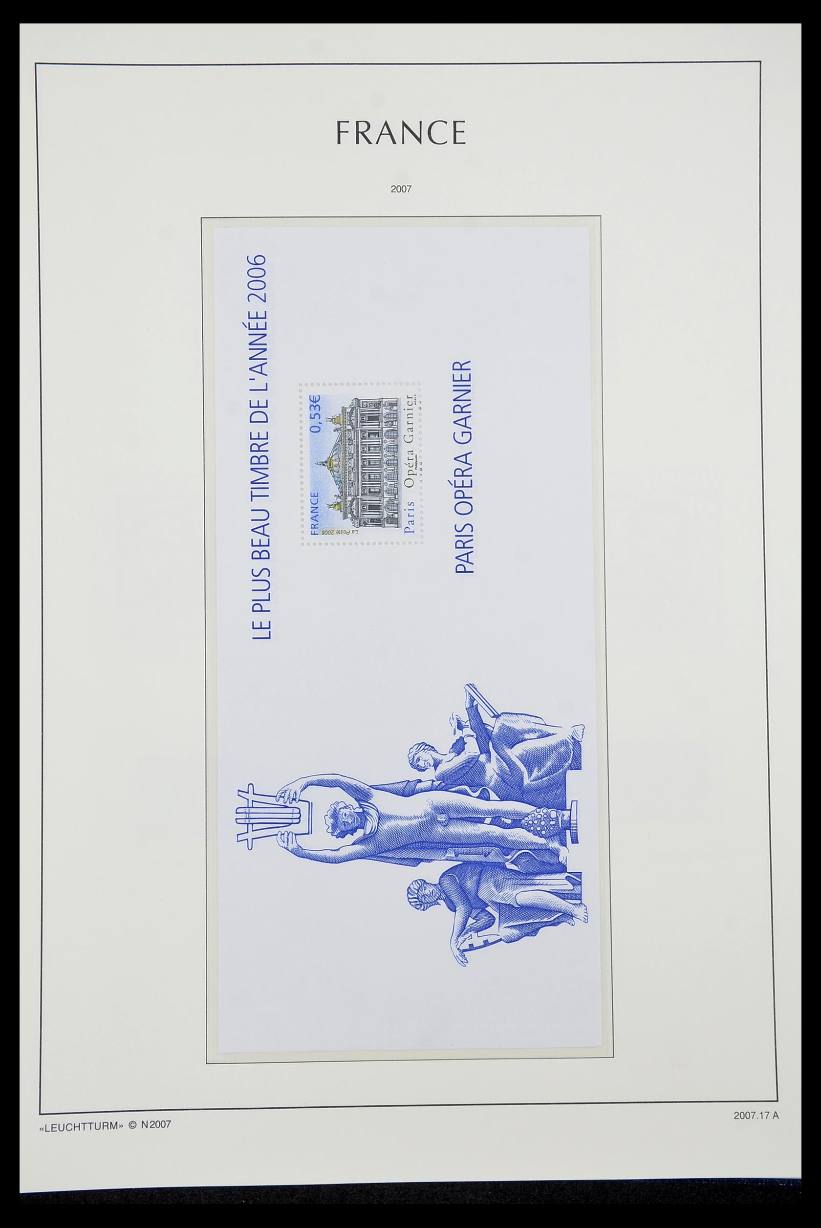 34255 519 - Postzegelverzameling 34255 Frankrijk 1849-2008.
